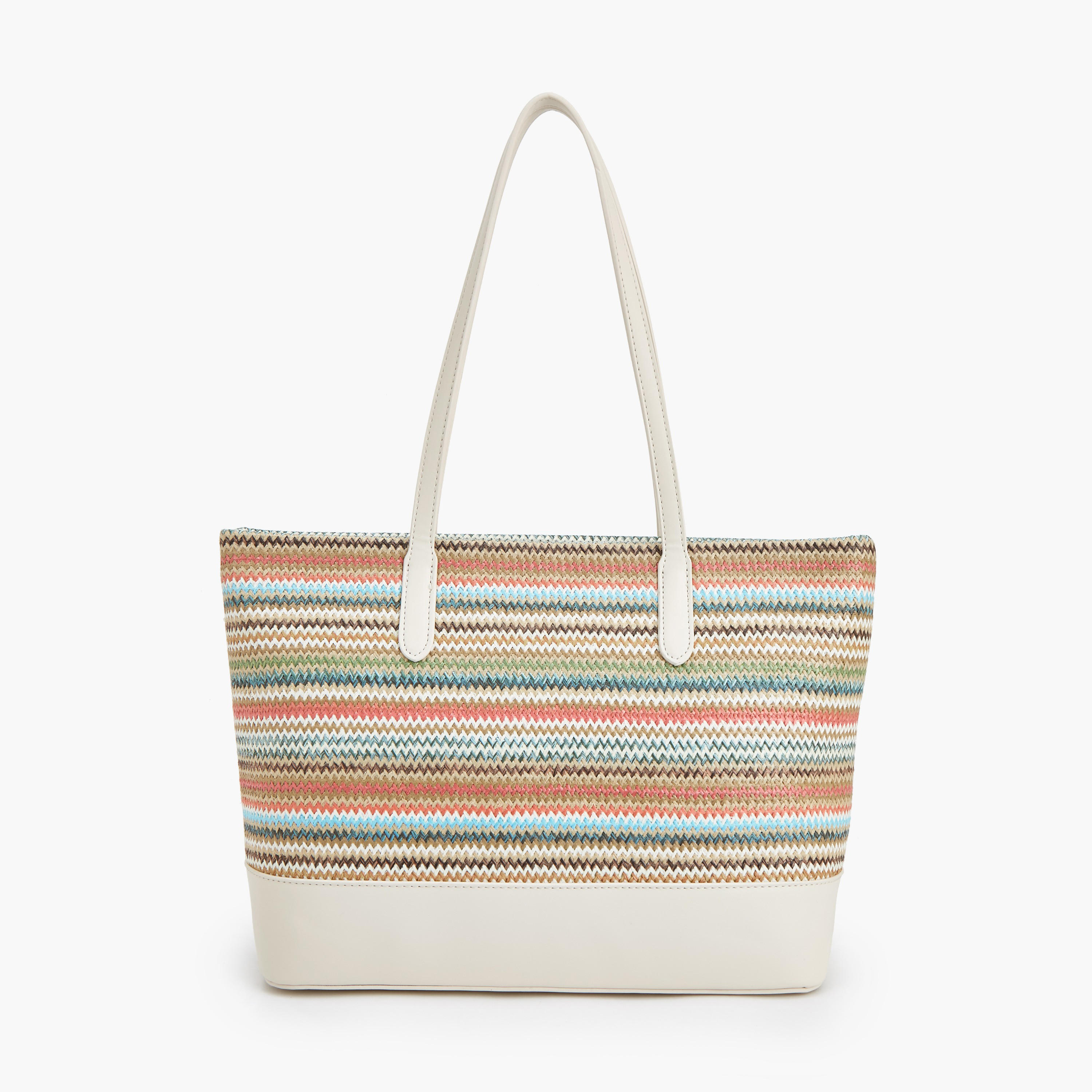 شنطة توتي بارزة الملمس بسحاب إغلاق من بيبرمينت-women-bagsandwallets-handbags-image-4