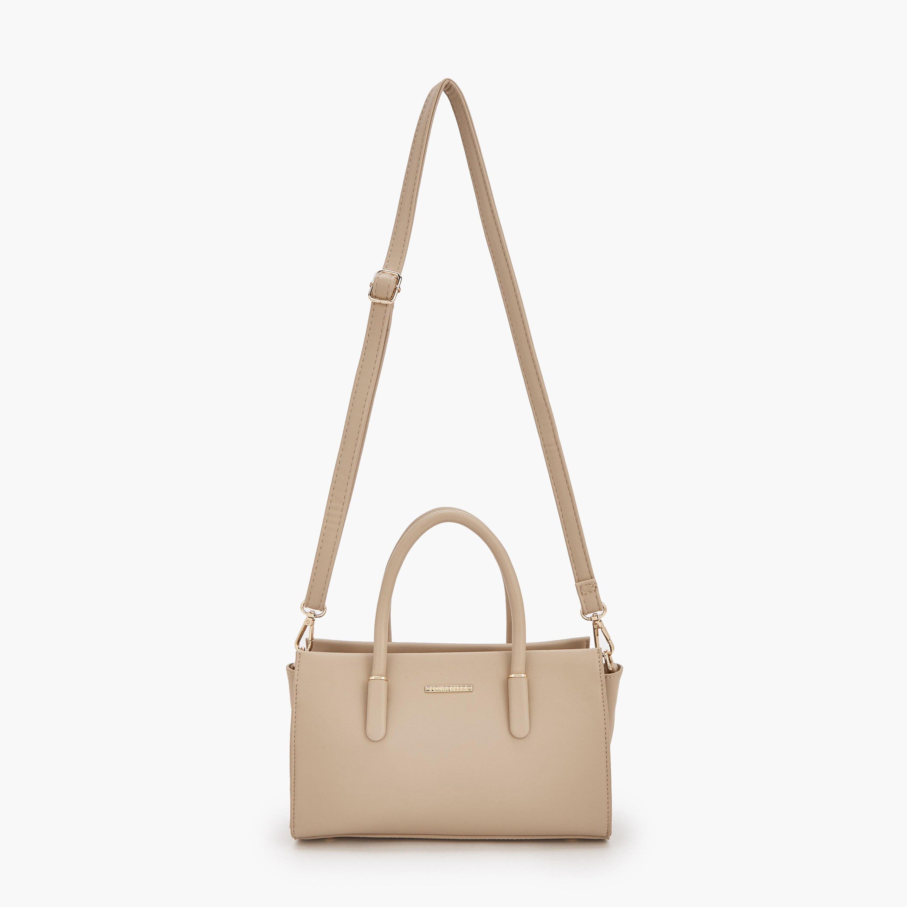 Flora Bella Solid Tote Bag with Detachable Strap-women-bagsandwallets-handbags-image-2