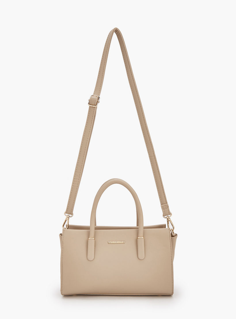Flora Bella Solid Tote Bag with Detachable Strap-women-bagsandwallets-handbags-image-2