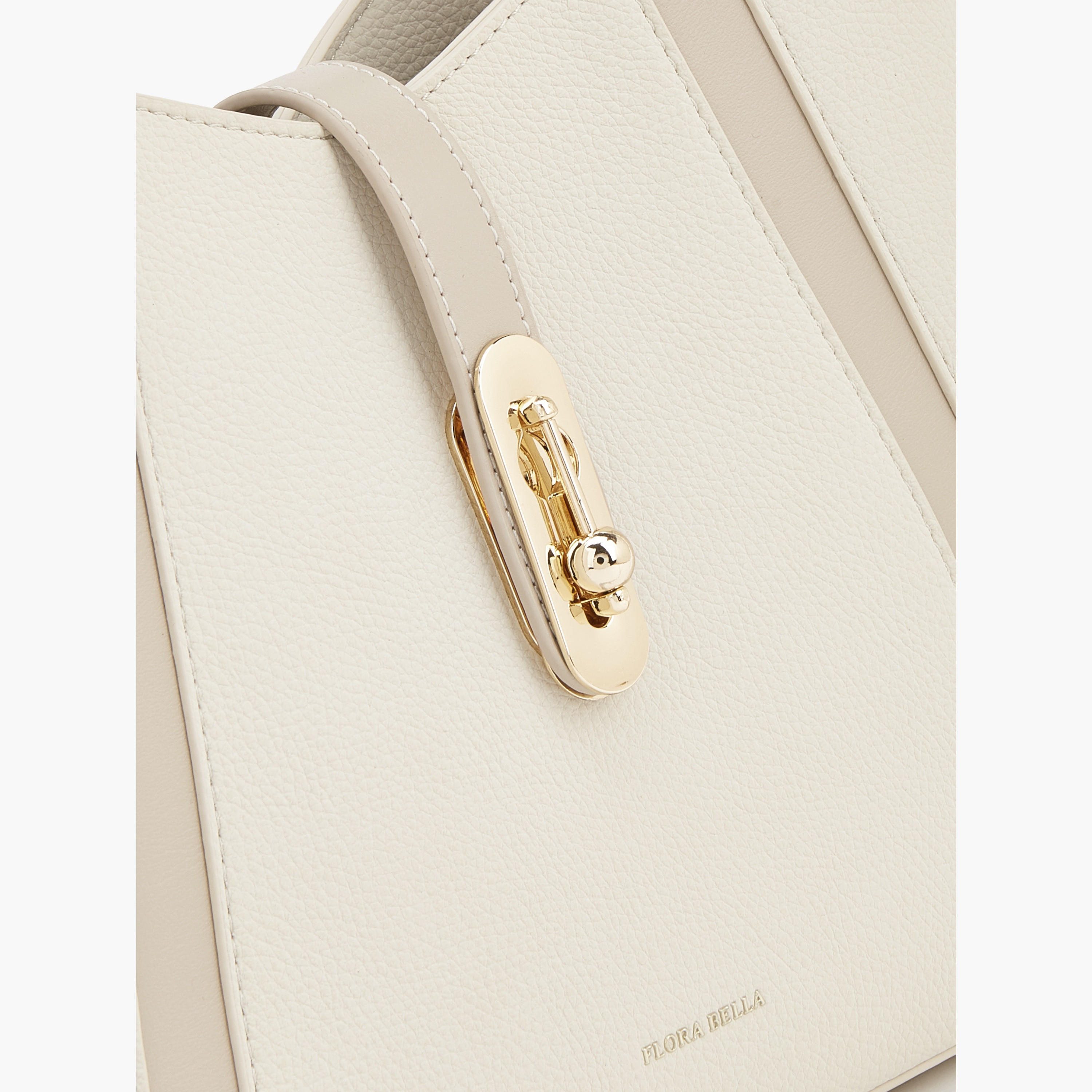 شنطة توتي بارزة الملمس مع شنطة صغيرة بسحاب إغلاق من فلورا بيلا-women-bagsandwallets-handbags-image-3