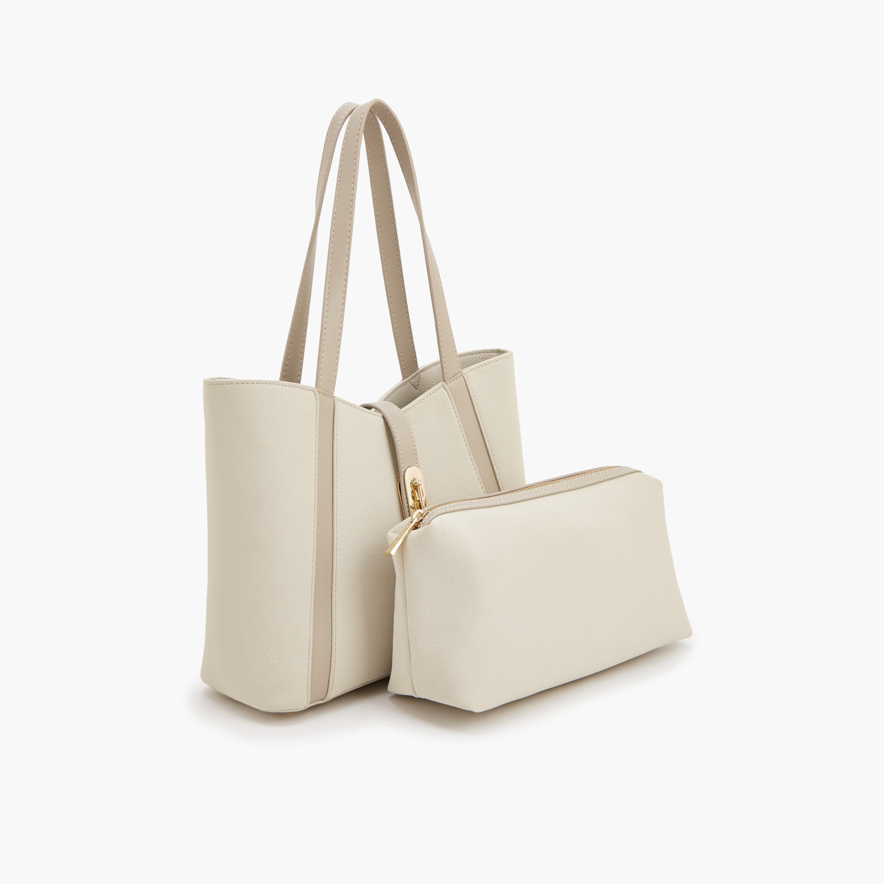 شنطة توتي بارزة الملمس مع شنطة صغيرة بسحاب إغلاق من فلورا بيلا-women-bagsandwallets-handbags-image-9
