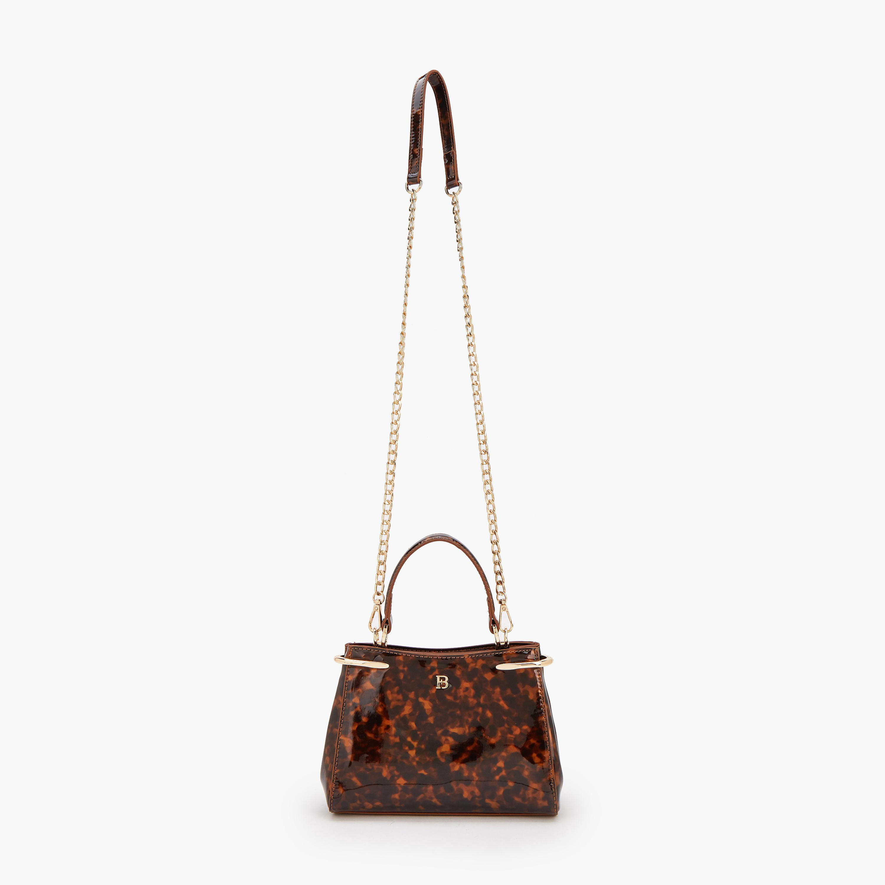 شنطة كروس بودي بحزام سلسلة وطبعات من فلورا بيلا-women-bagsandwallets-handbags-image-2