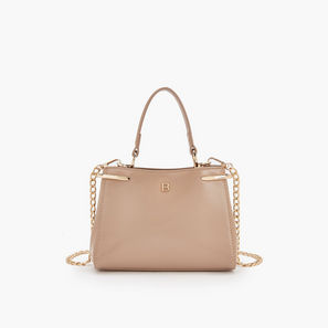 Flora Bella Solid Crossbody Bag with Chain Strap-women-image-1
