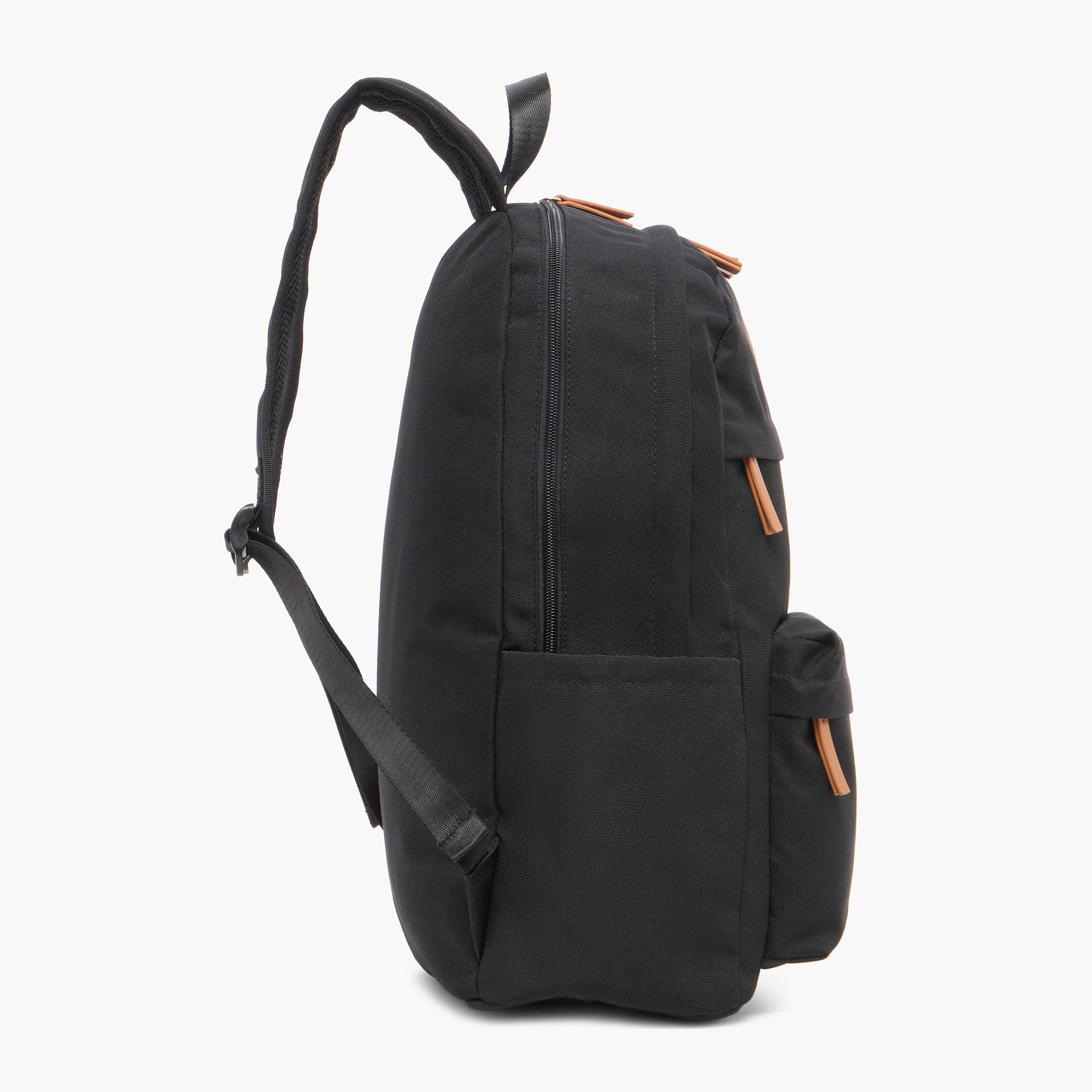 Oaklan by Shoexpress Solid School Backpack with Adjustable Straps - 40x30x15 cm-boys-accessories-bagsandbackpacks-image-3