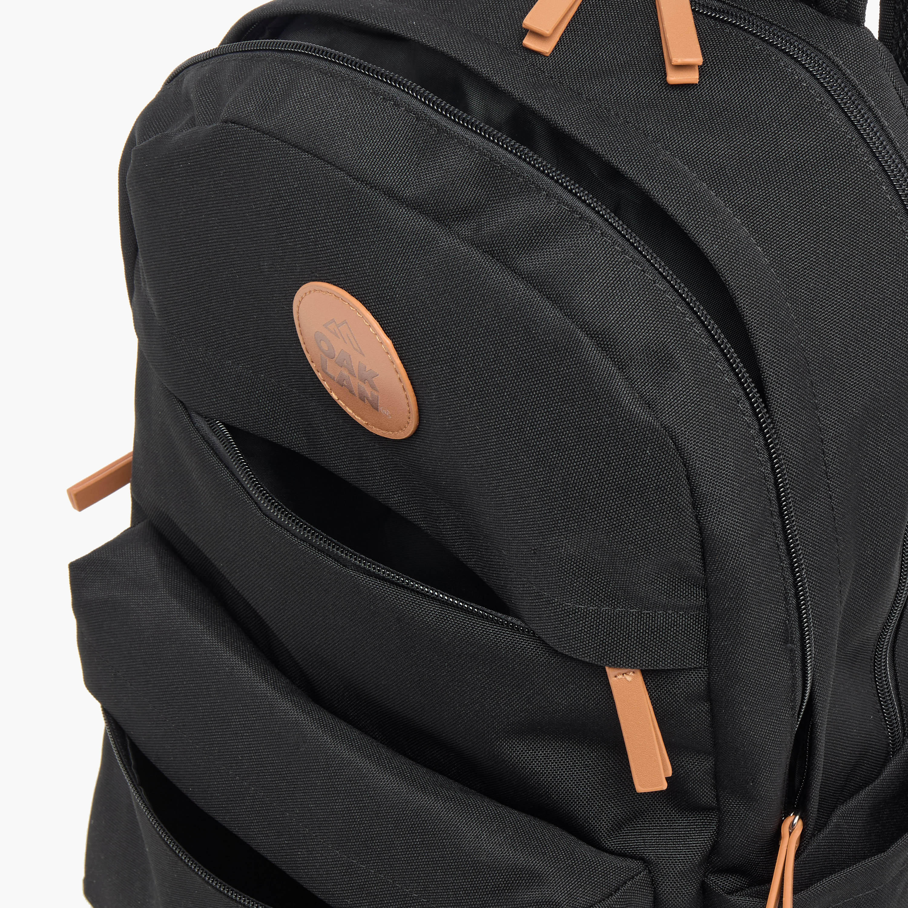 Oaklan by Shoexpress Solid School Backpack with Adjustable Straps - 40x30x15 cm-boys-accessories-bagsandbackpacks-image-6