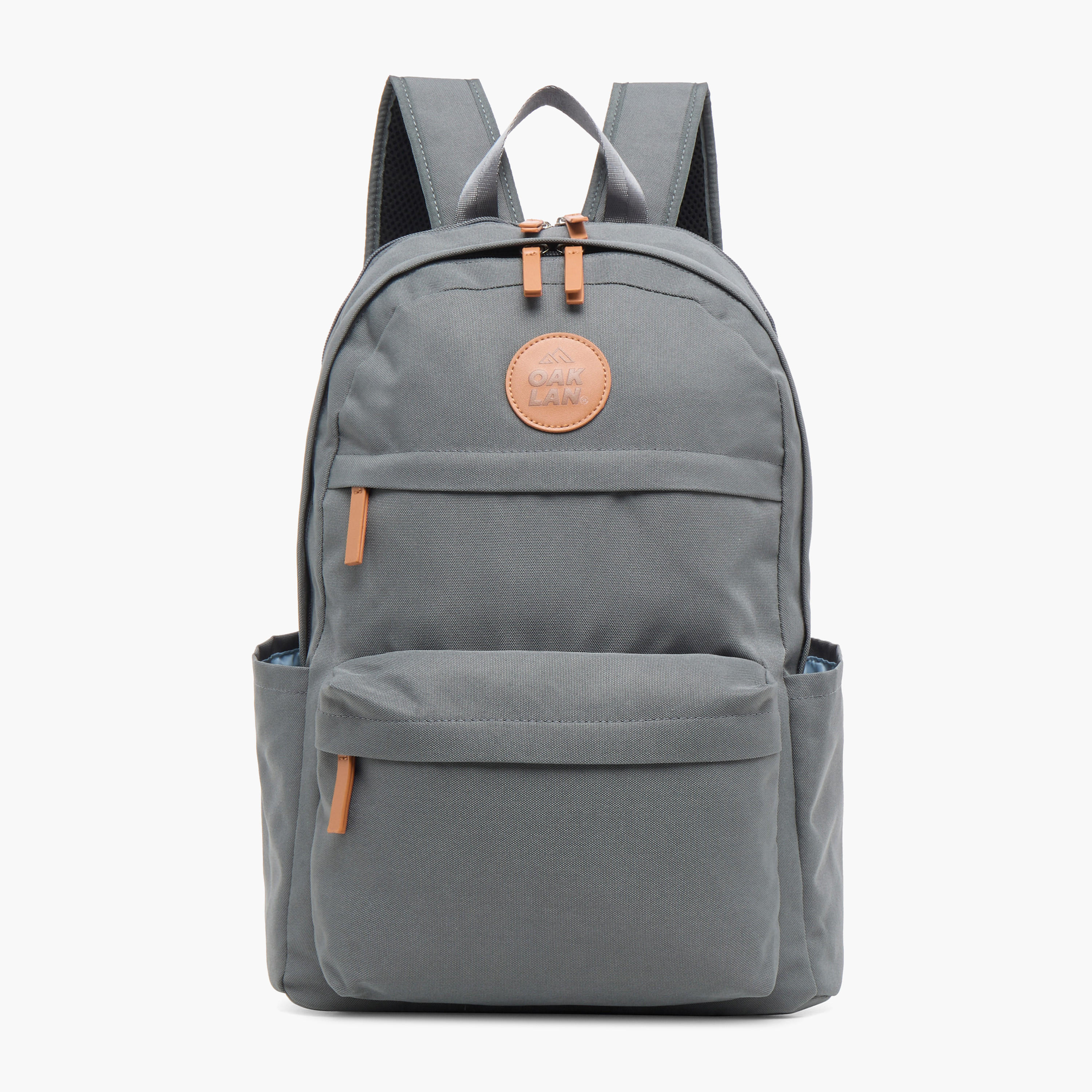 Oaklan by Shoexpress Solid School Backpack with Adjustable Straps - 40x30x15 cm-boys-accessories-bagsandbackpacks-image-1