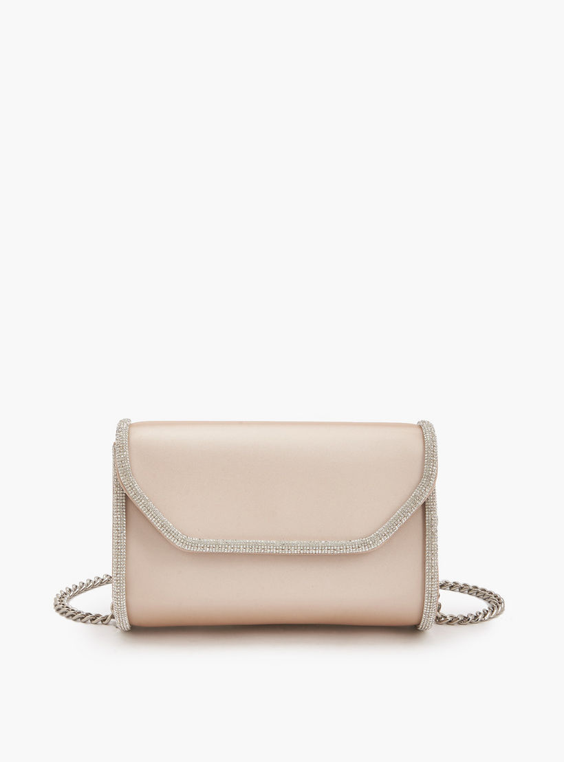 Flora Bella Embellished Crossbody Bag with Chain Strap-women-bagsandwallets-handbags-image-1