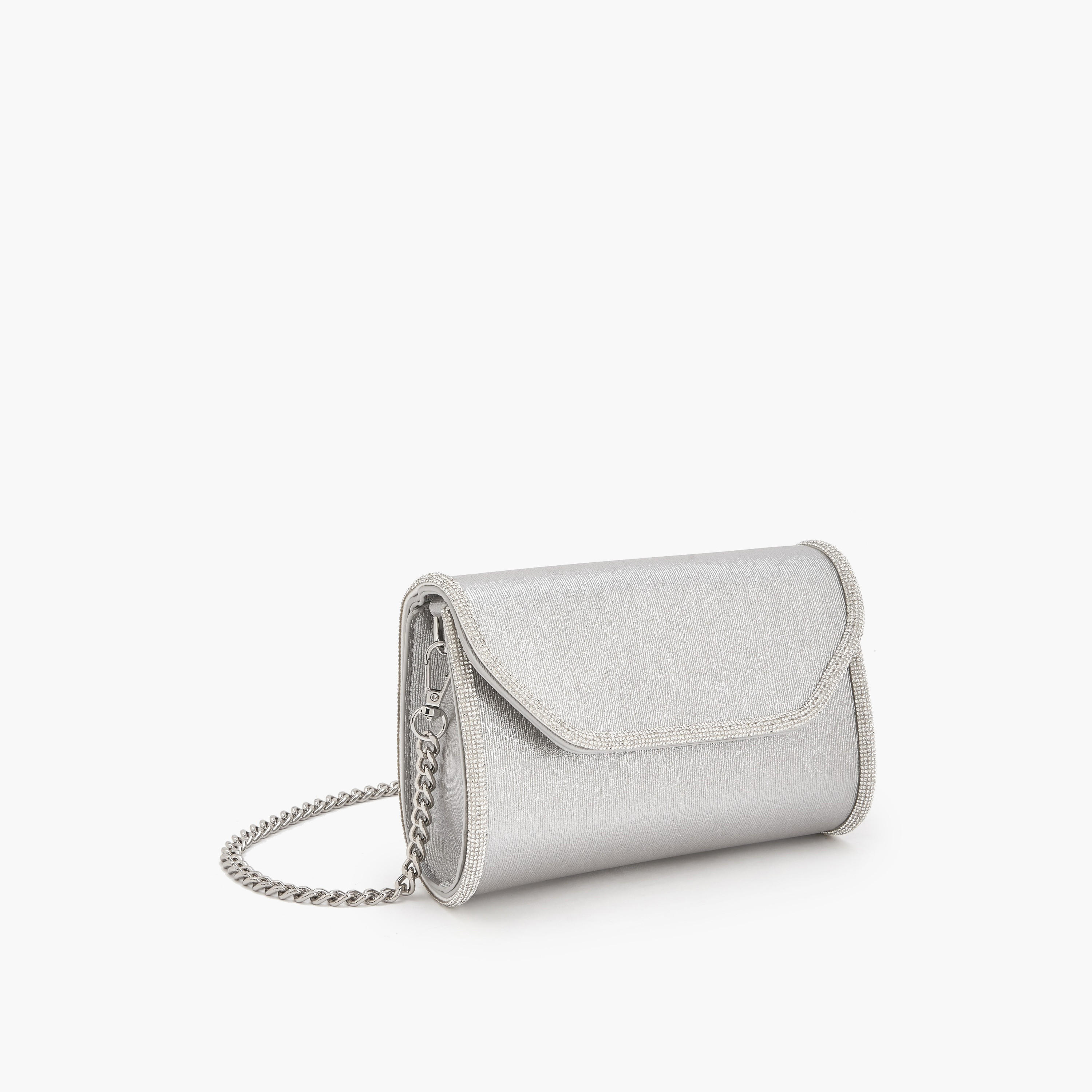 Flora Bella Embellished Crossbody Bag with Chain Strap-women-bagsandwallets-handbags-image-4