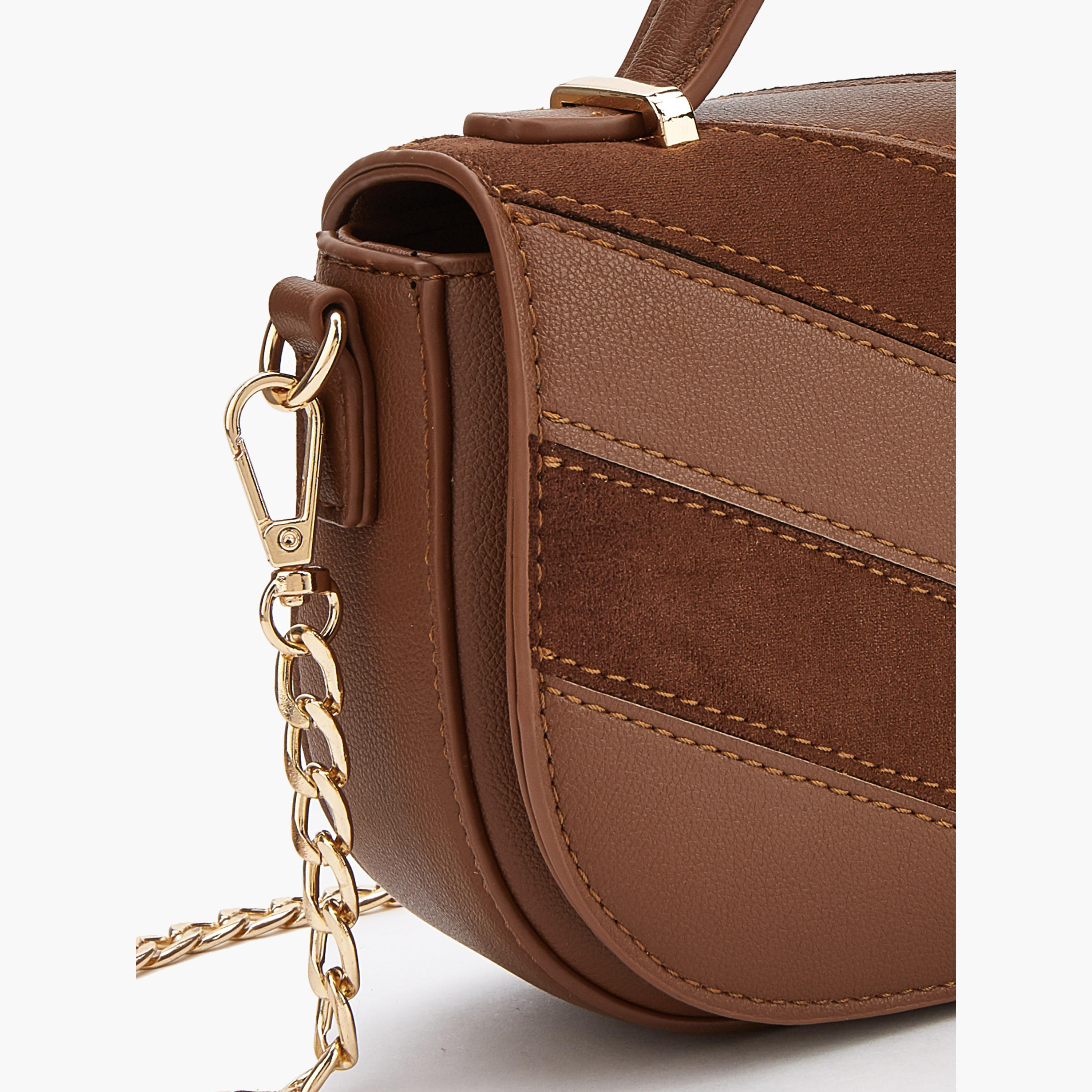 شنطة كروس بودي شمواه شيفرون بحزام سلسلة من فلورا بيلا-women-bagsandwallets-handbags-image-3