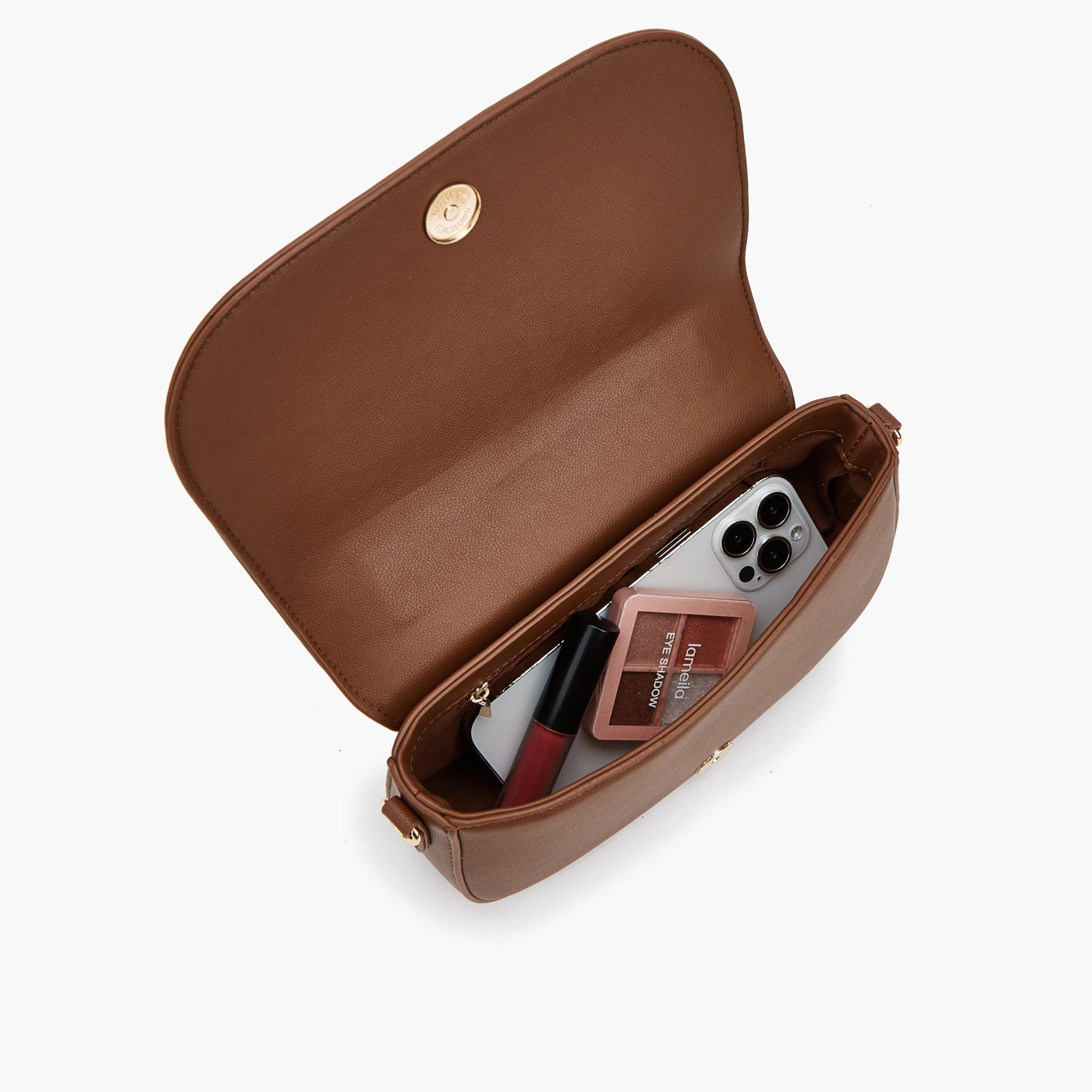 شنطة كروس بودي شمواه شيفرون بحزام سلسلة من فلورا بيلا-women-bagsandwallets-handbags-image-7