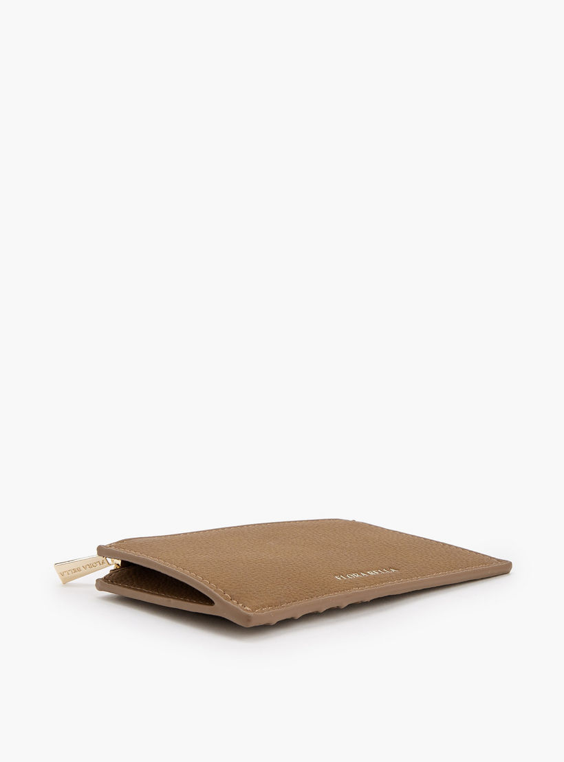 Flora Bella Solid Card Holder with Zip Closure-women-bagsandwallets-handbags-image-4
