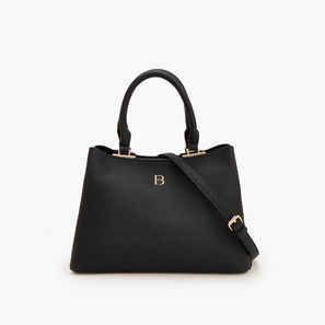 Flora Bella Solid Tote Bag with Detachable Strap-women-image-1