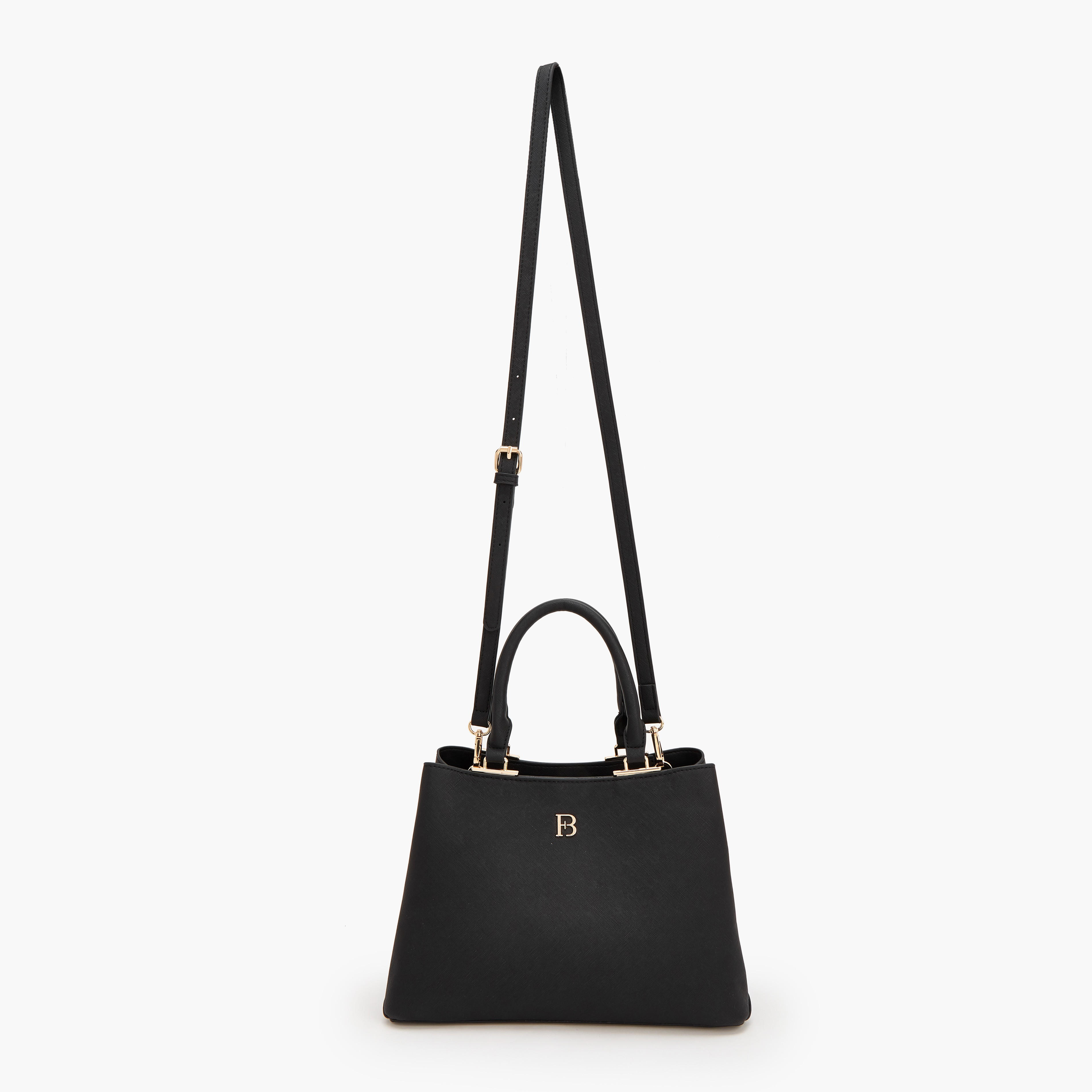 Flora Bella Solid Tote Bag with Detachable Strap-women-bagsandwallets-handbags-image-2