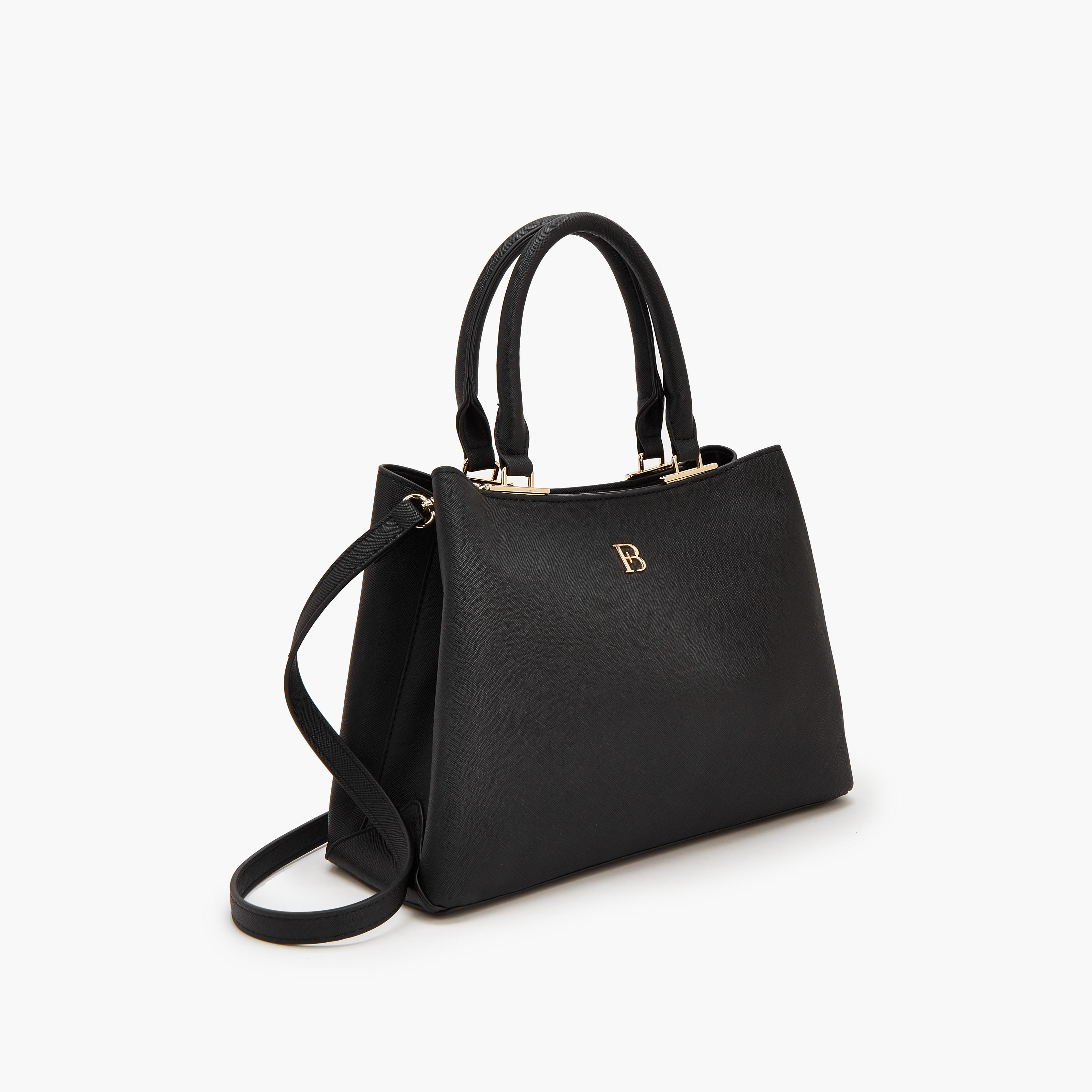 Flora Bella Solid Tote Bag with Detachable Strap-women-bagsandwallets-handbags-image-3