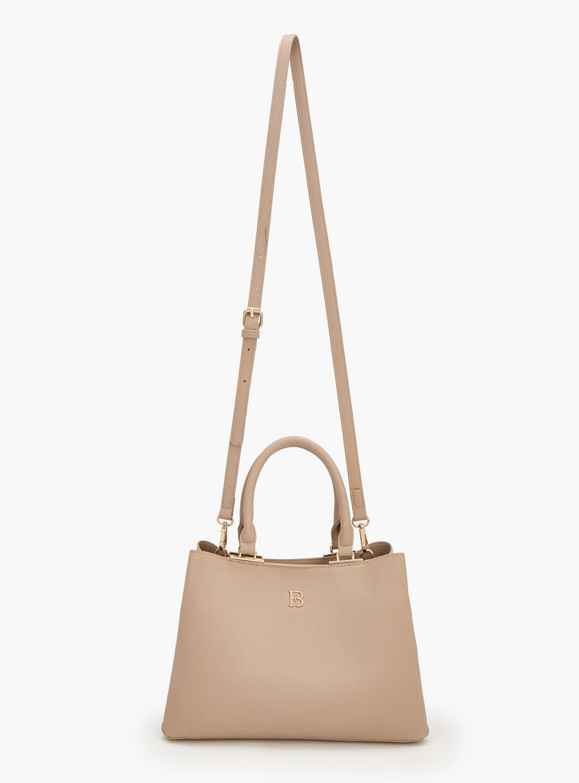 Flora Bella Solid Tote Bag with Detachable Strap-women-bagsandwallets-handbags-image-2