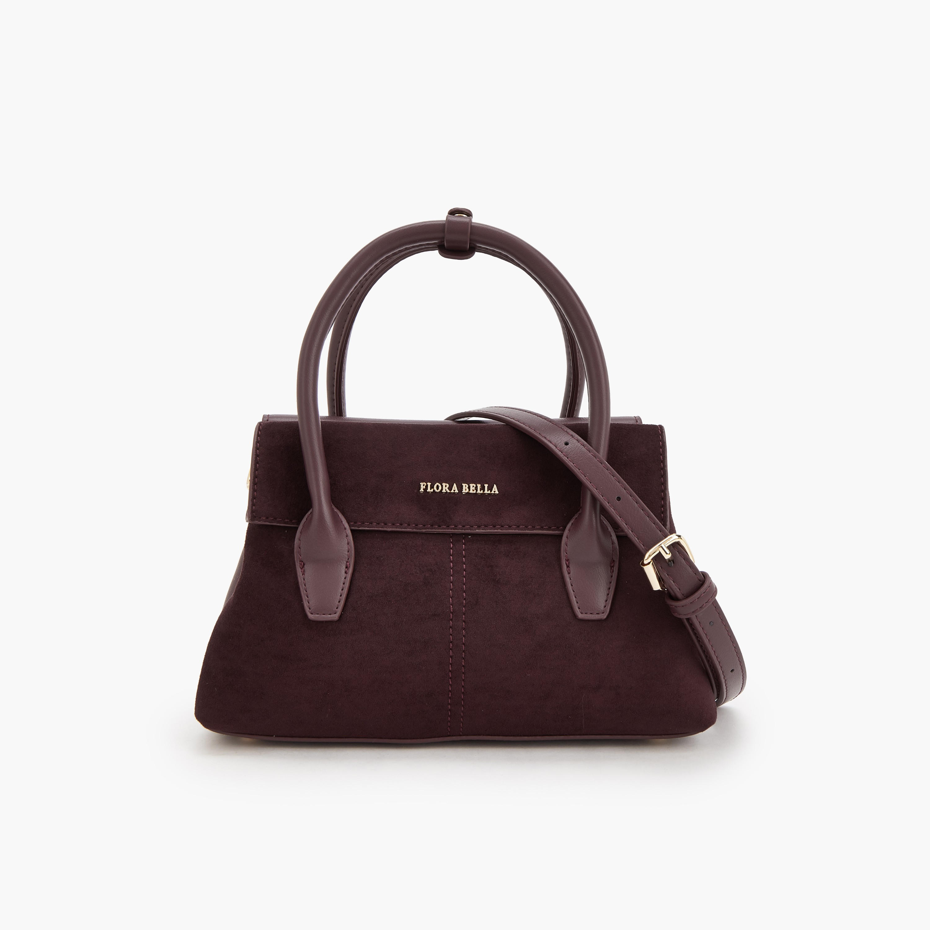 Flora Bella Textured Crossbody Bag with Detachable Strap-women-bagsandwallets-handbags-image-1