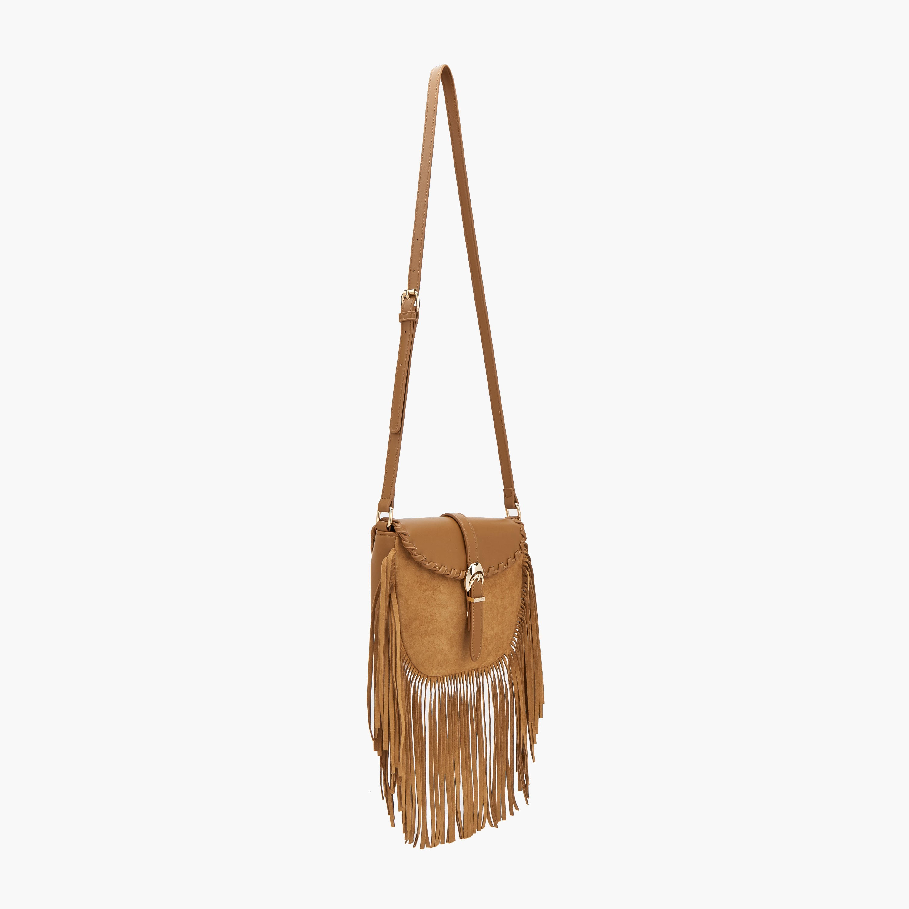 Flora Bella Fringe Detail Crossbody Bag with Adjustable Strap-women-bagsandwallets-handbags-image-2