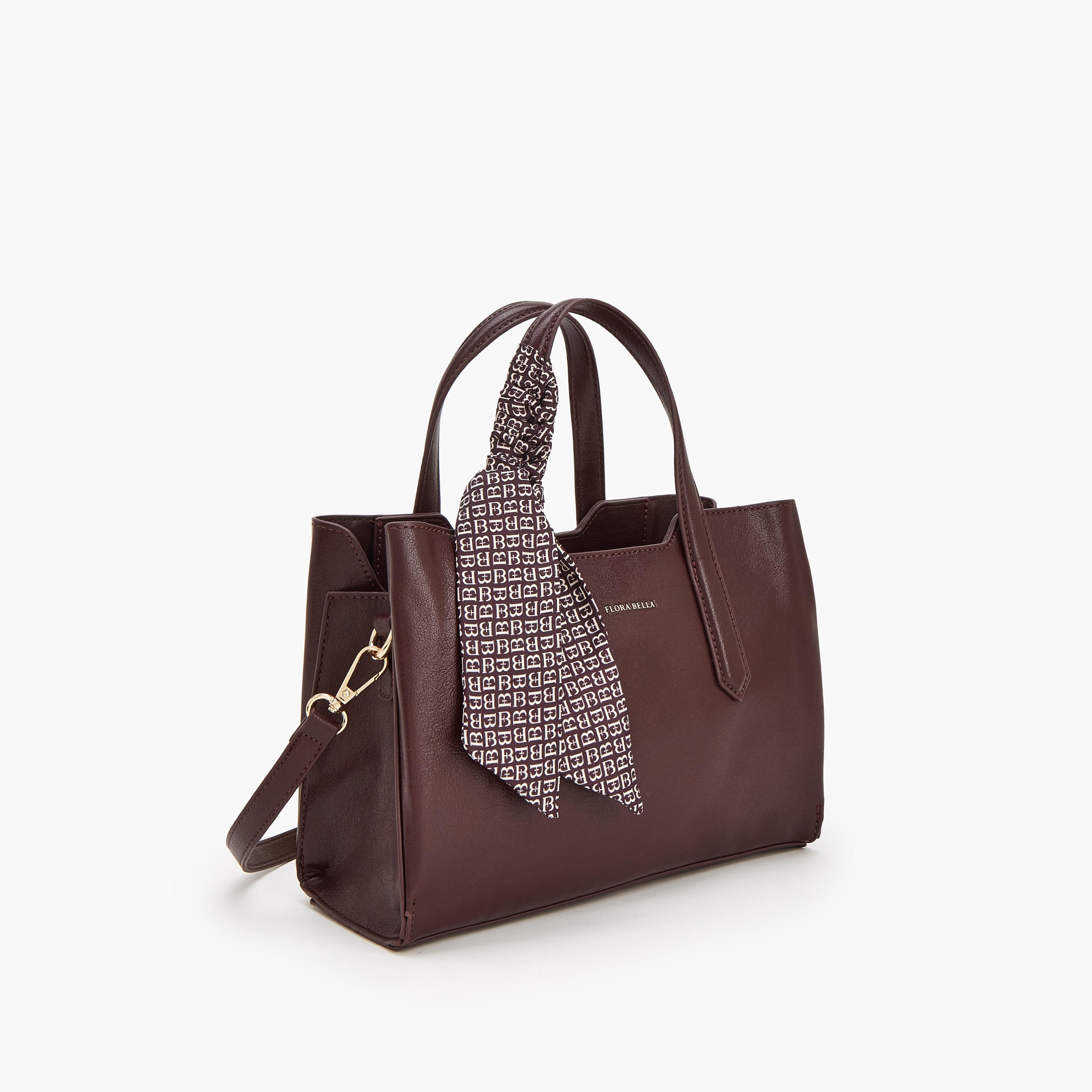 Flora Bella Scarf Accent Tote Bag with Detachable Strap-women-bagsandwallets-handbags-image-3