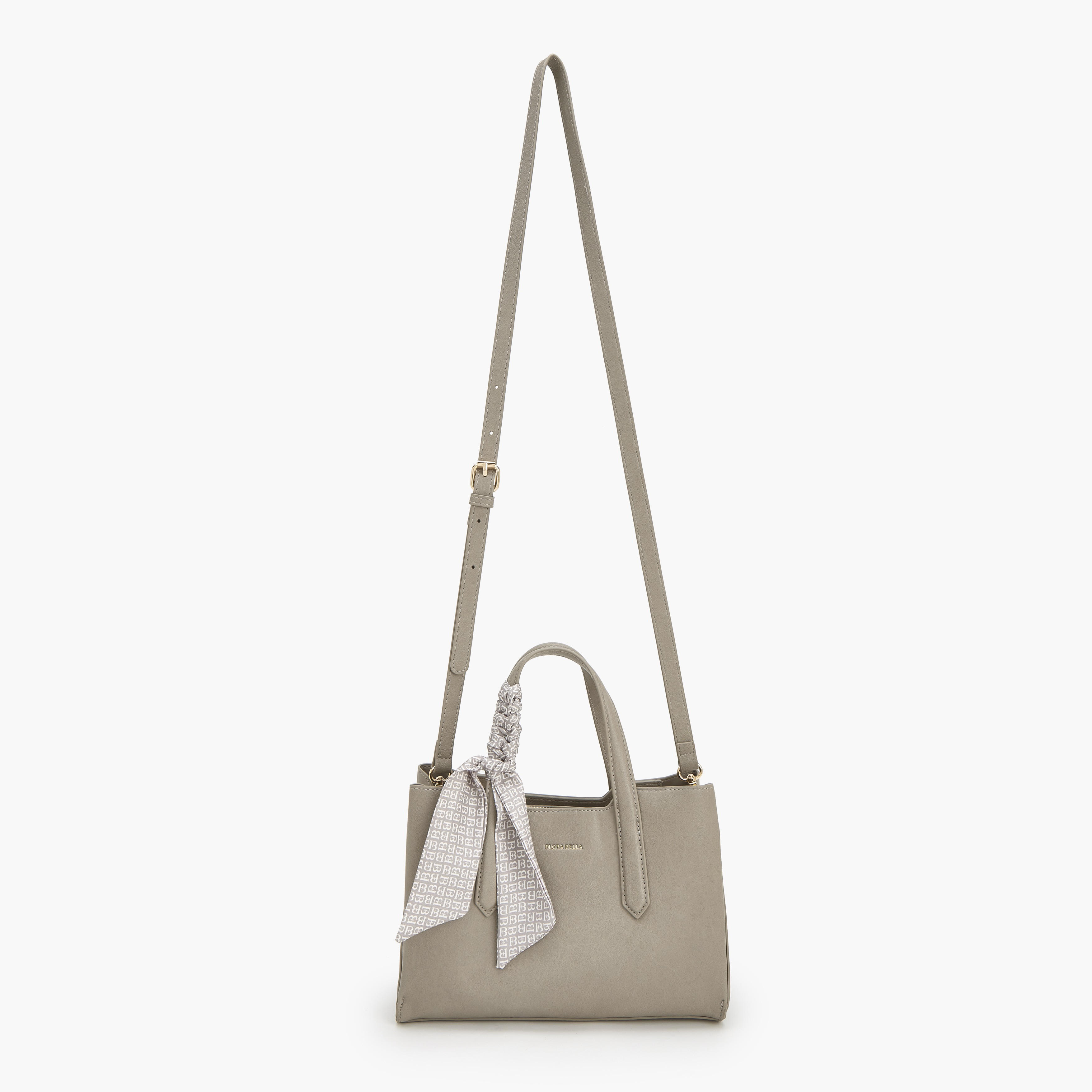 Flora Bella Scarf Accent Tote Bag with Detachable Strap-women-bagsandwallets-handbags-image-2