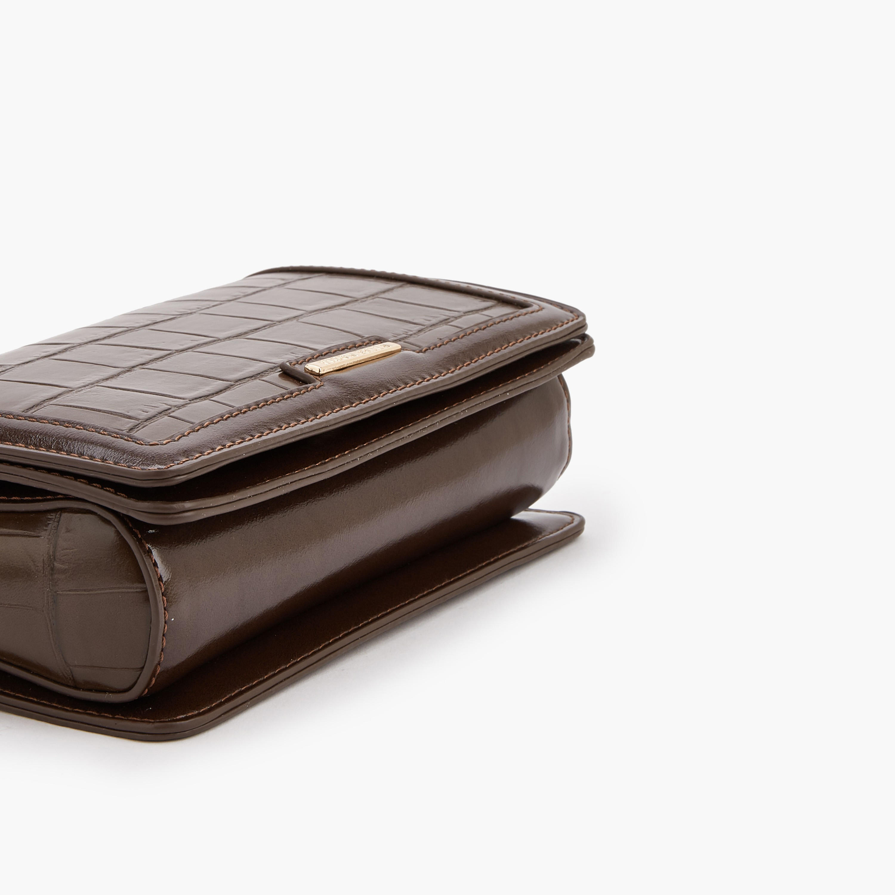 شنطة كروس بودي بارزة الملمس بحزام سلسلة من فلورا بيلا-women-bagsandwallets-handbags-image-6