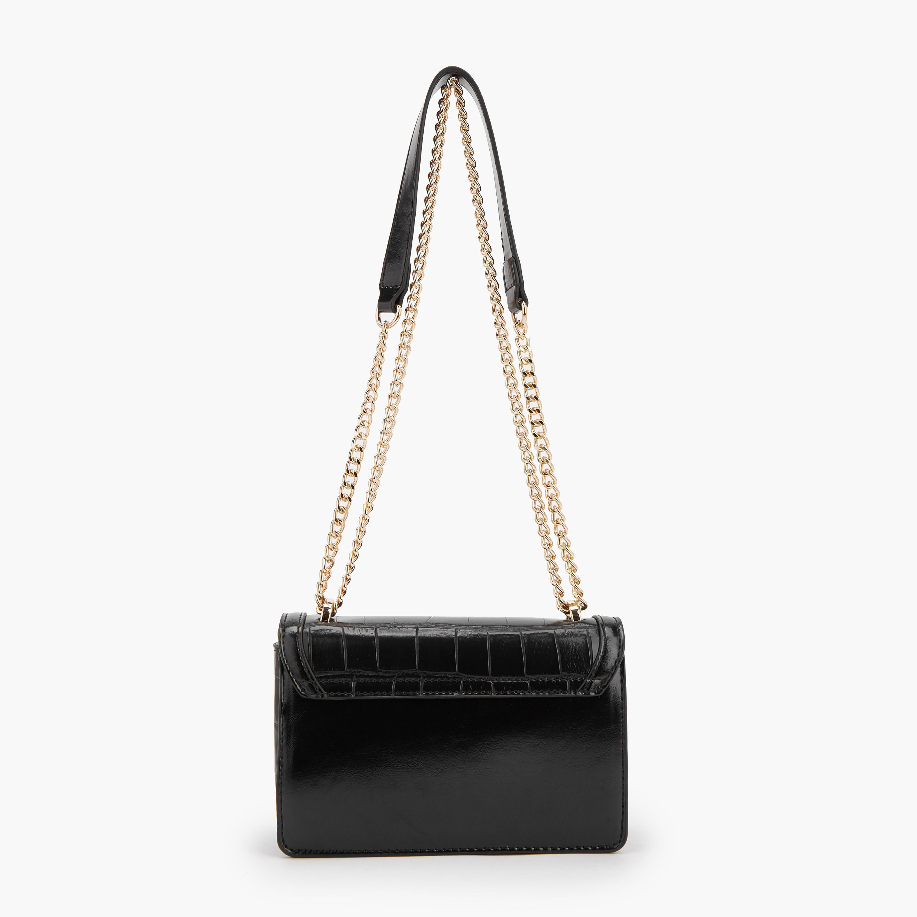 Flora Bella Textured Crossbody Bag with Chain Strap-women-bagsandwallets-handbags-image-5