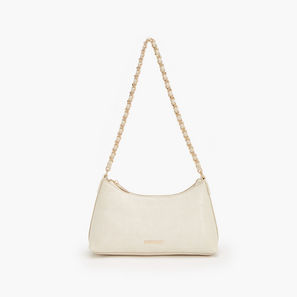 Flora Bella Textured Shoulder Bag with Chain Strap-women-image-1