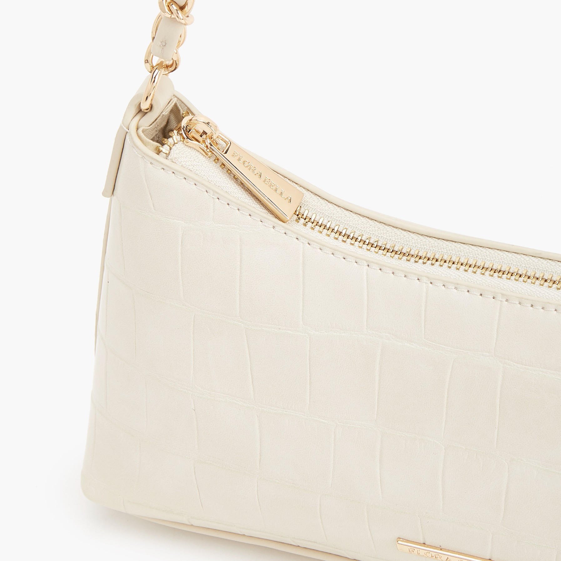Flora Bella Textured Shoulder Bag with Chain Strap-women-bagsandwallets-handbags-image-4