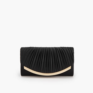 شنطة كلاتش بكسرات وحزام سلسلة قابل للفصل من فلورا بيلا-women-bagsandwallets-handbags-image-1
