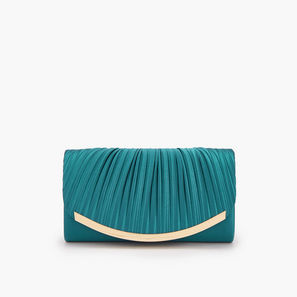 شنطة كلاتش بكسرات وحزام سلسلة قابل للفصل من فلورا بيلا-women-bagsandwallets-handbags-image-1