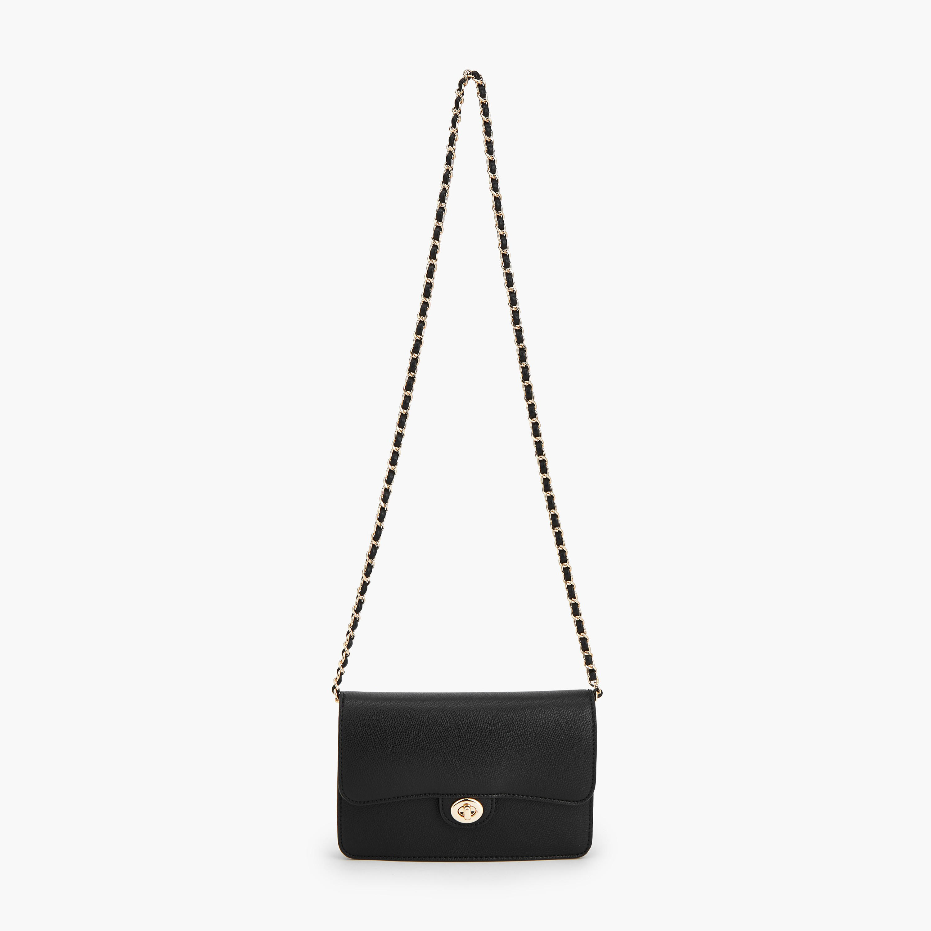 شنطة كروس بودي بارزة الملمس بقفل ملتوي من فلورا بيلا-women-bagsandwallets-handbags-image-3
