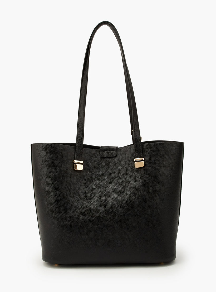Flora Bella Textured Tote Bag with Pouch and Card Holder-women-bagsandwallets-handbags-image-7