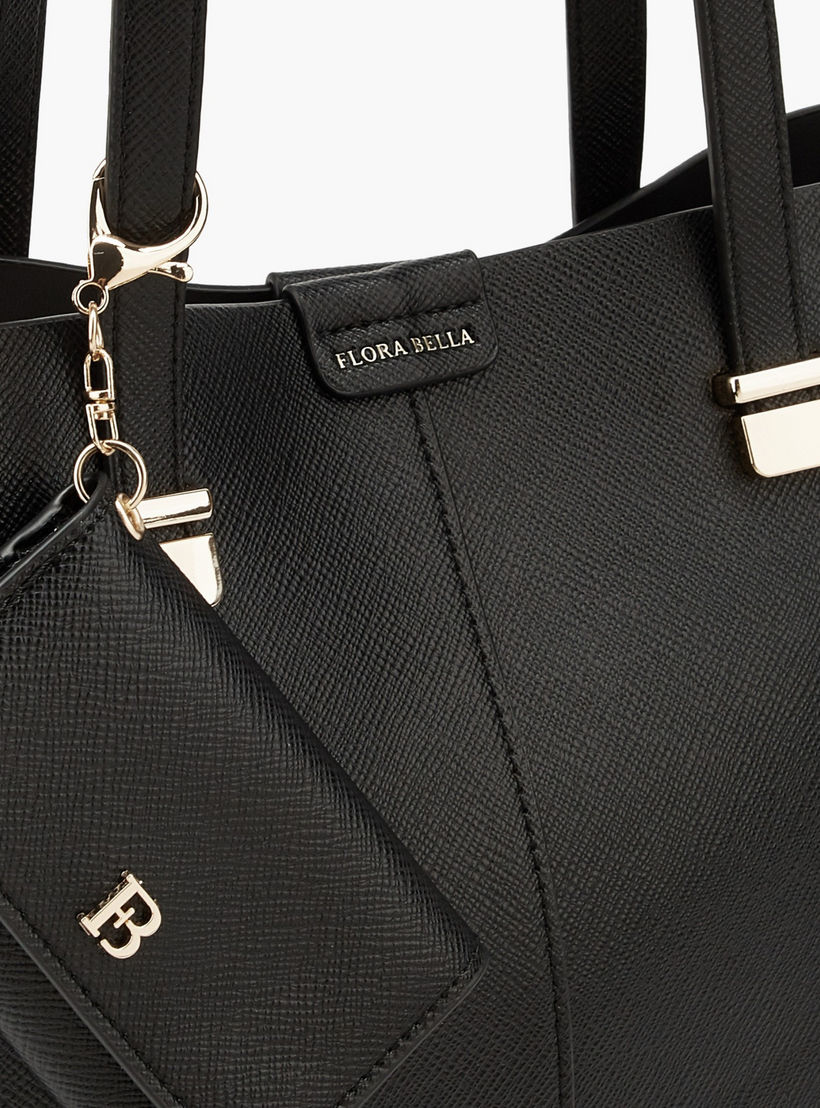 Flora Bella Textured Tote Bag with Pouch and Card Holder-women-bagsandwallets-handbags-image-8