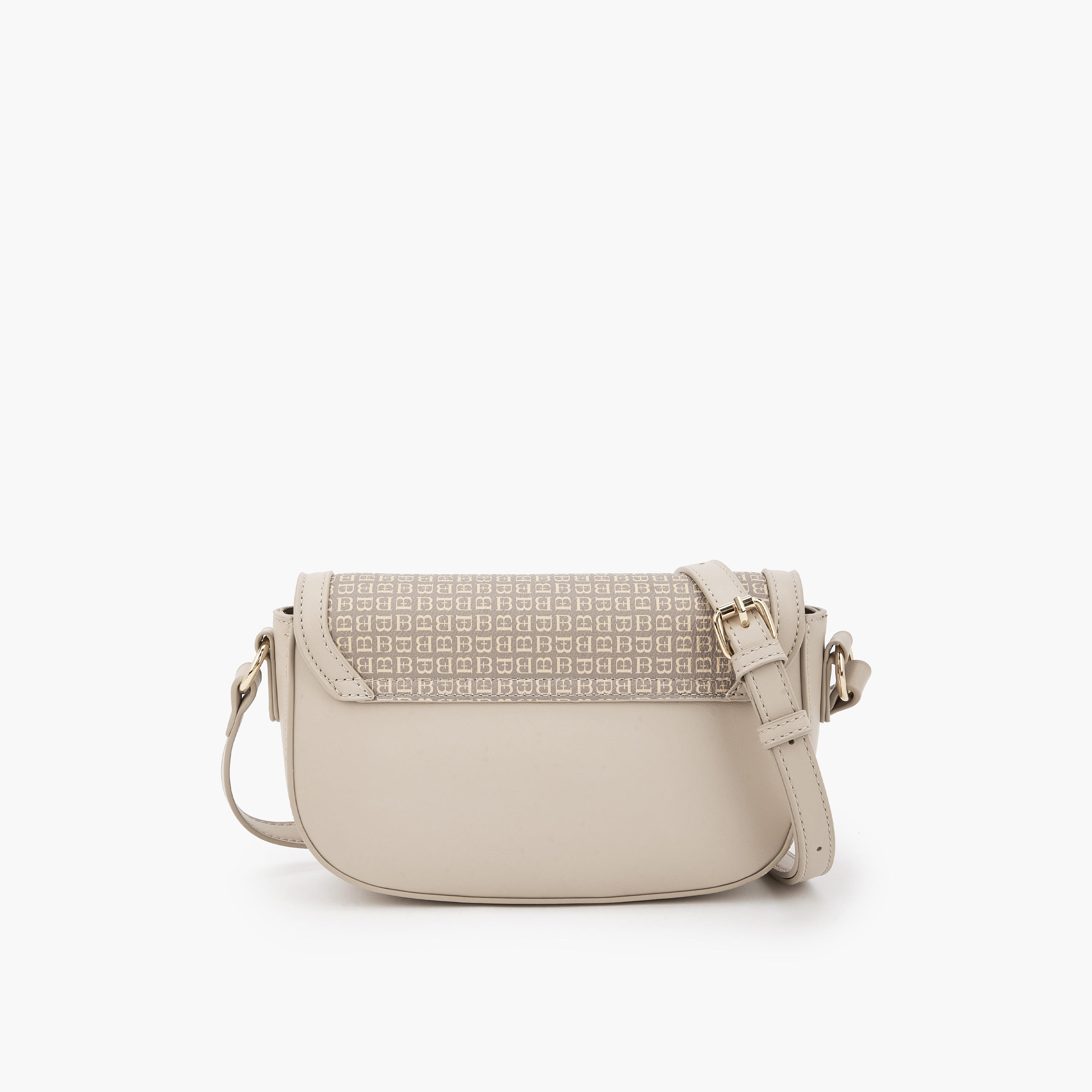 شنطة كروس بودي بطبعات مونوجرام مع حزام قابل للتعديل من فلورا بيلا-women-bagsandwallets-handbags-image-5