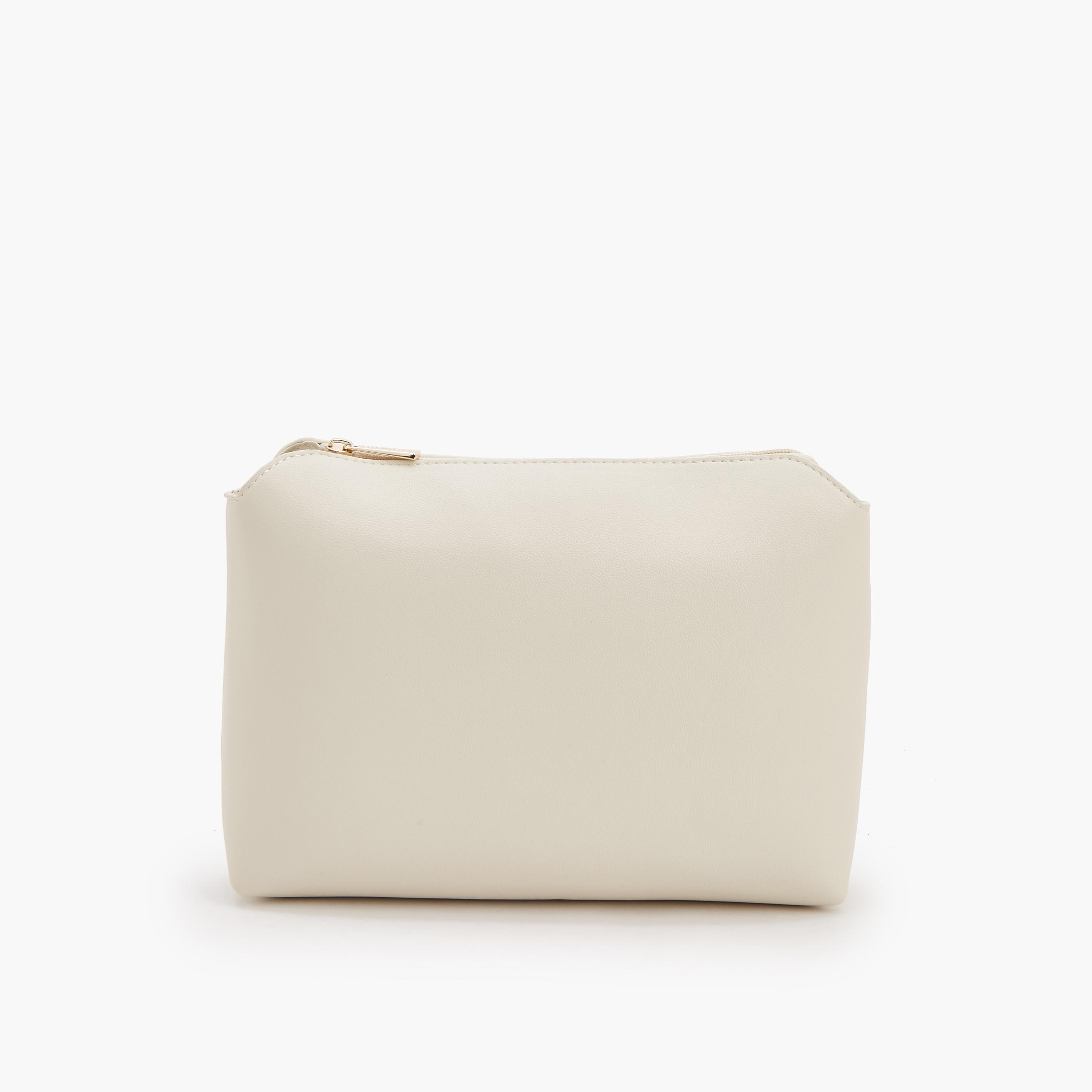 شنطة توتي بارزة الملمس مزيّنة بشريطة مع شنطة صغيرة من فلورا بيلا-women-bagsandwallets-handbags-image-9