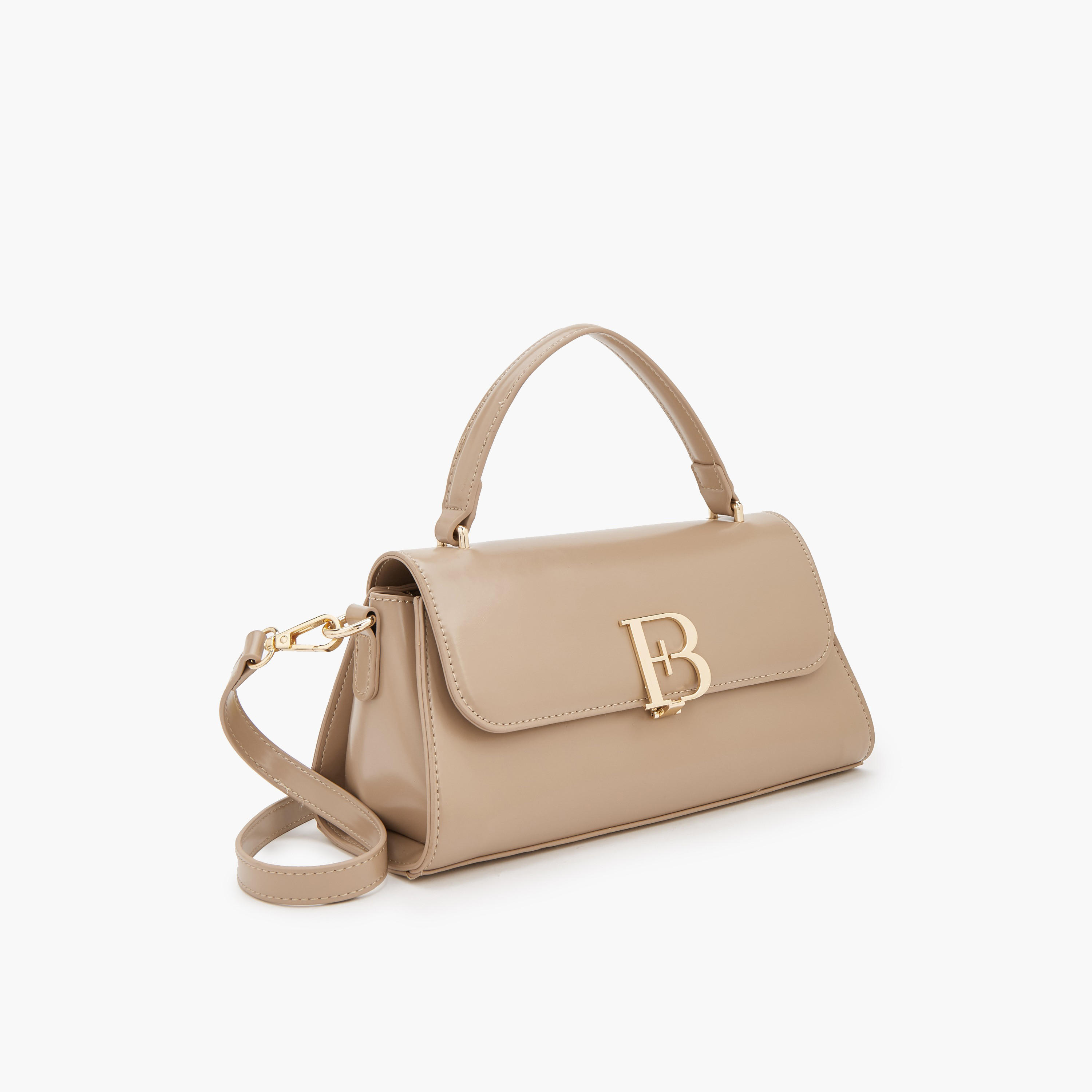 شنطة ساتشيل سادة بحزام قابل للفصل من فلورا بيلا-women-bagsandwallets-handbags-image-3