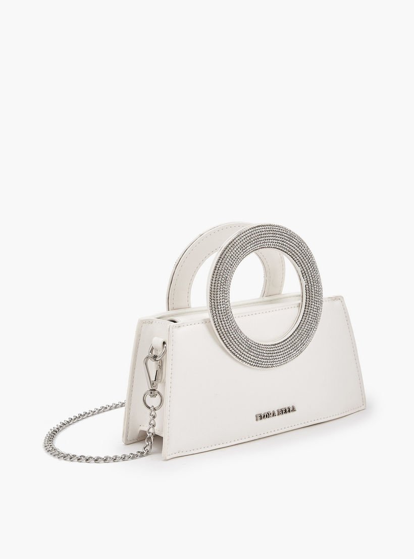 شنطة كروس بودي مزينة بالأحجار بحزام سلسلة من فلورا بيلا-women-bagsandwallets-handbags-image-4