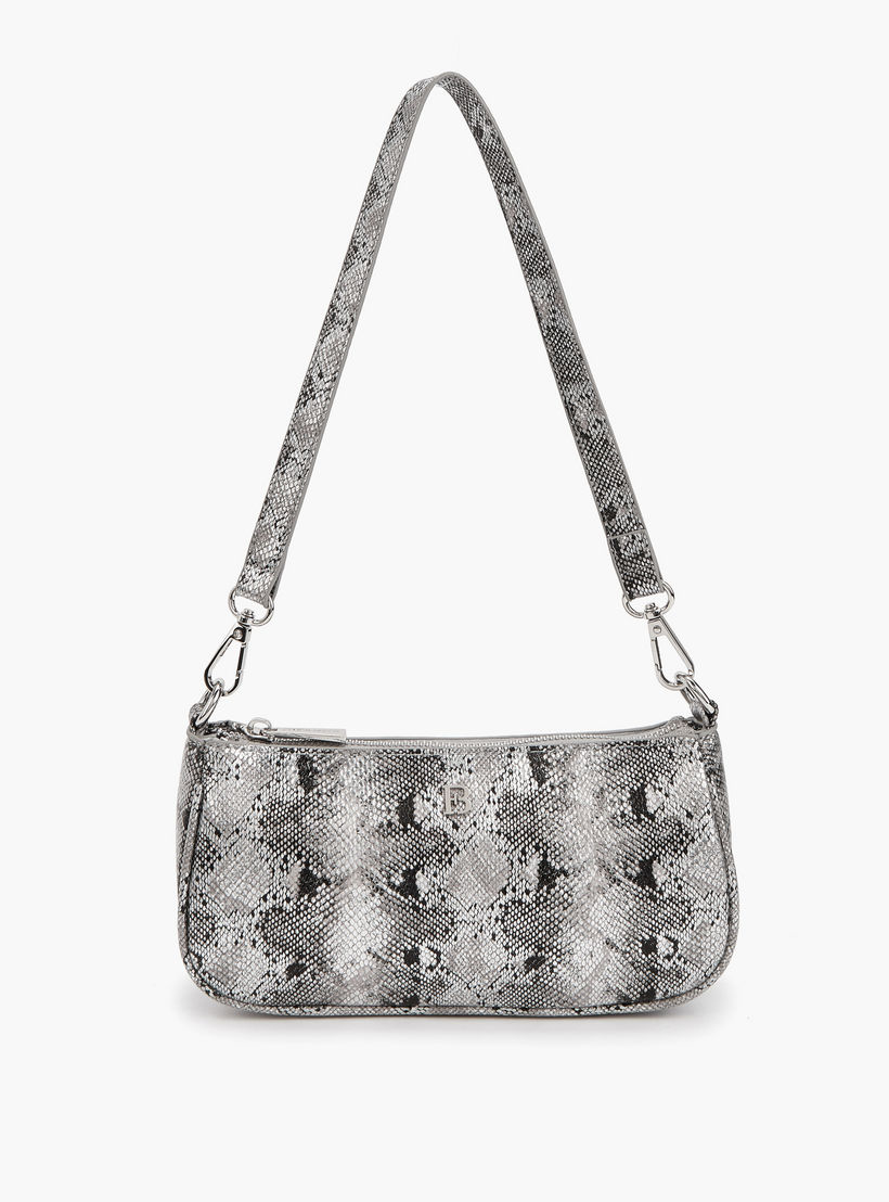 Flora Bella Animal Print Crossbody Bag with Detachable Strap and Zip Closure-women-bagsandwallets-handbags-image-1
