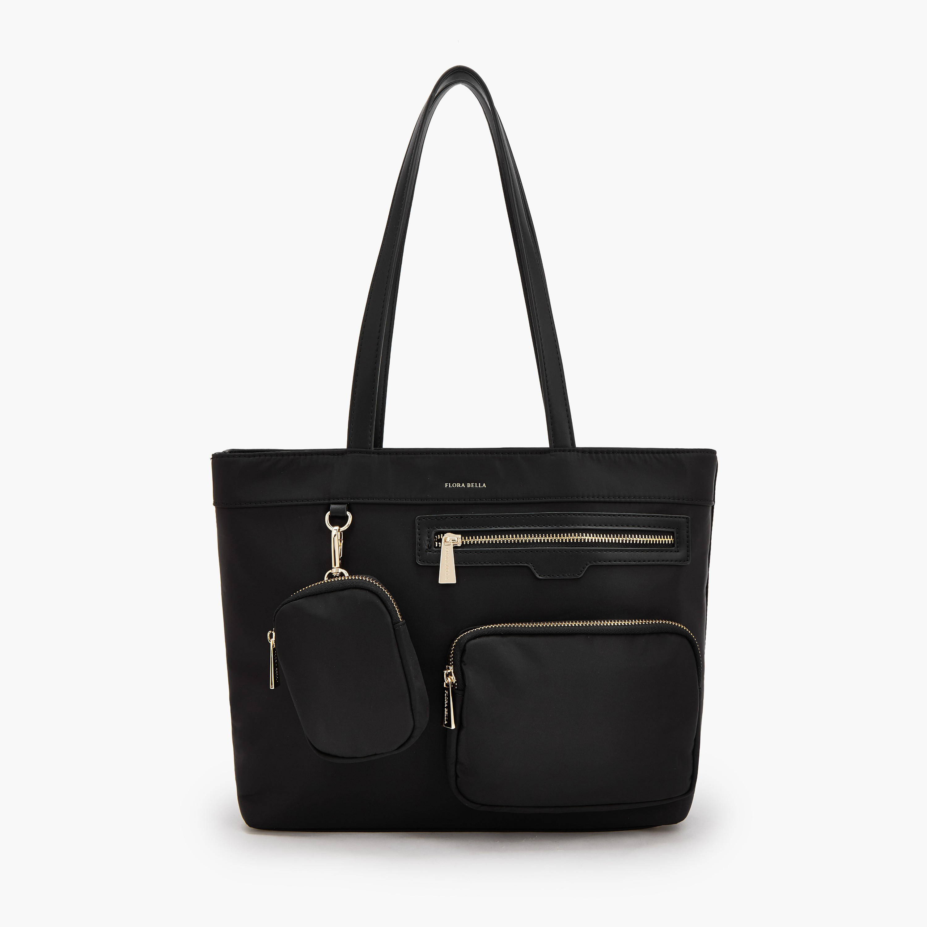 شنطة توتي سادة بمقابض مزدوجة من فلورا بيلا-women-bagsandwallets-handbags-image-1