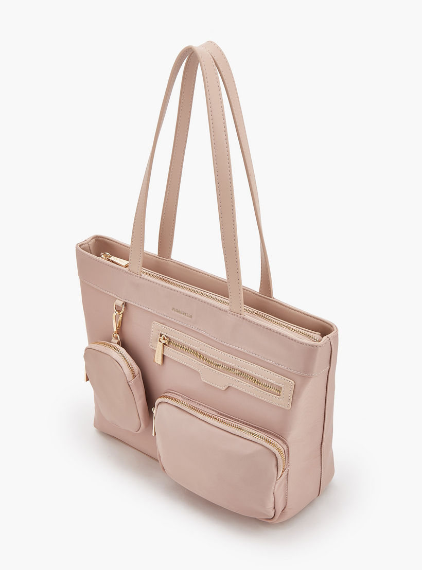 شنطة توتي سادة بمقابض مزدوجة من فلورا بيلا-women-bagsandwallets-handbags-image-5