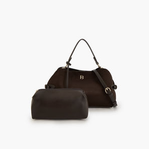 Flora Bella Buckle Accent Tote Bag with Pouch-women-image-1