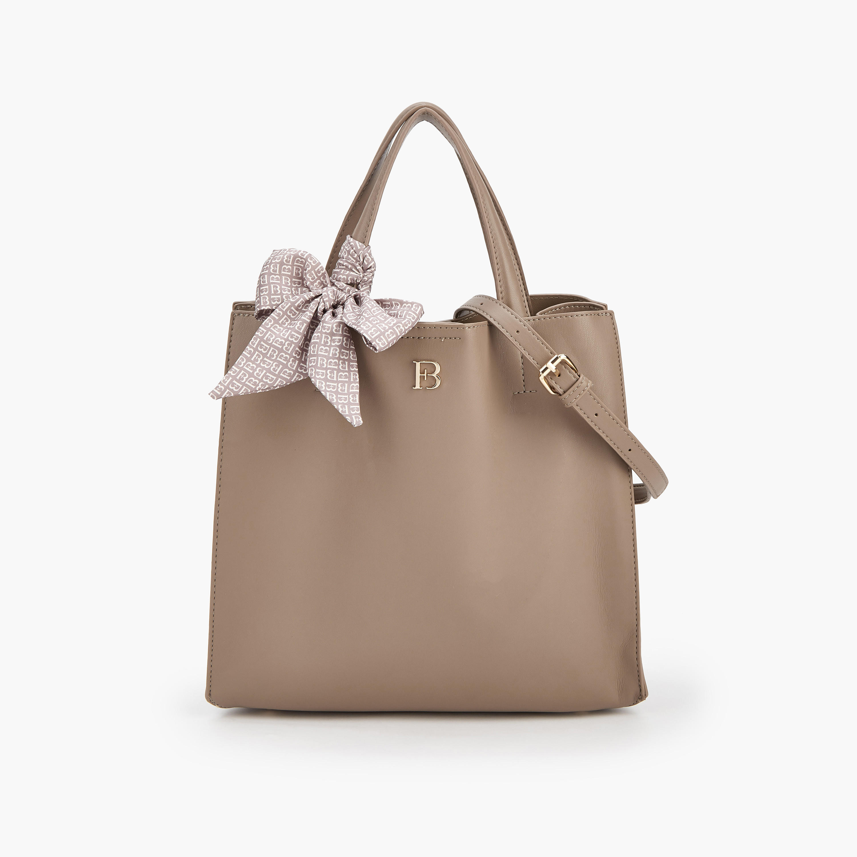 شنطة توتي بمقابض مزدوجة ووشاح من فلورا بيلا-women-bagsandwallets-handbags-image-1