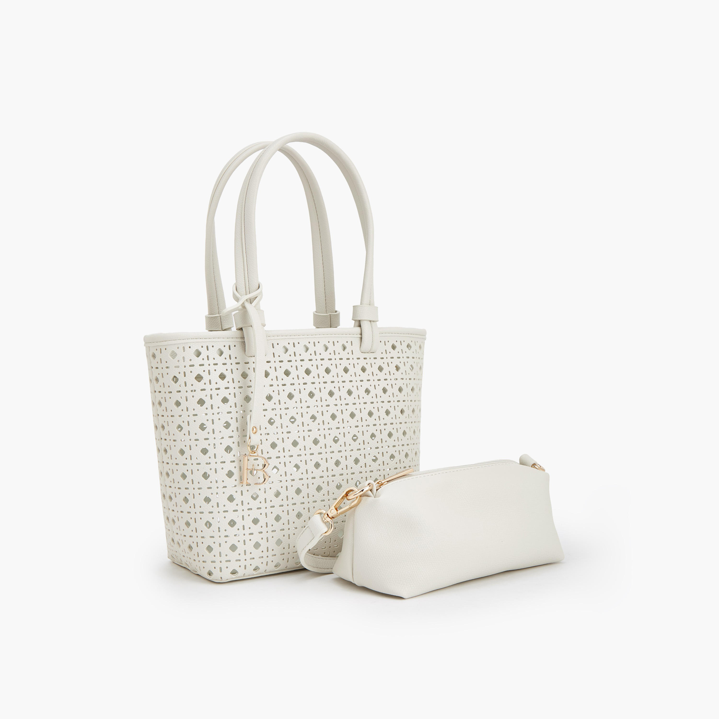 Flora Bella Laser Cut Tote Bag with Crossbody Bag-women-bagsandwallets-handbags-image-11