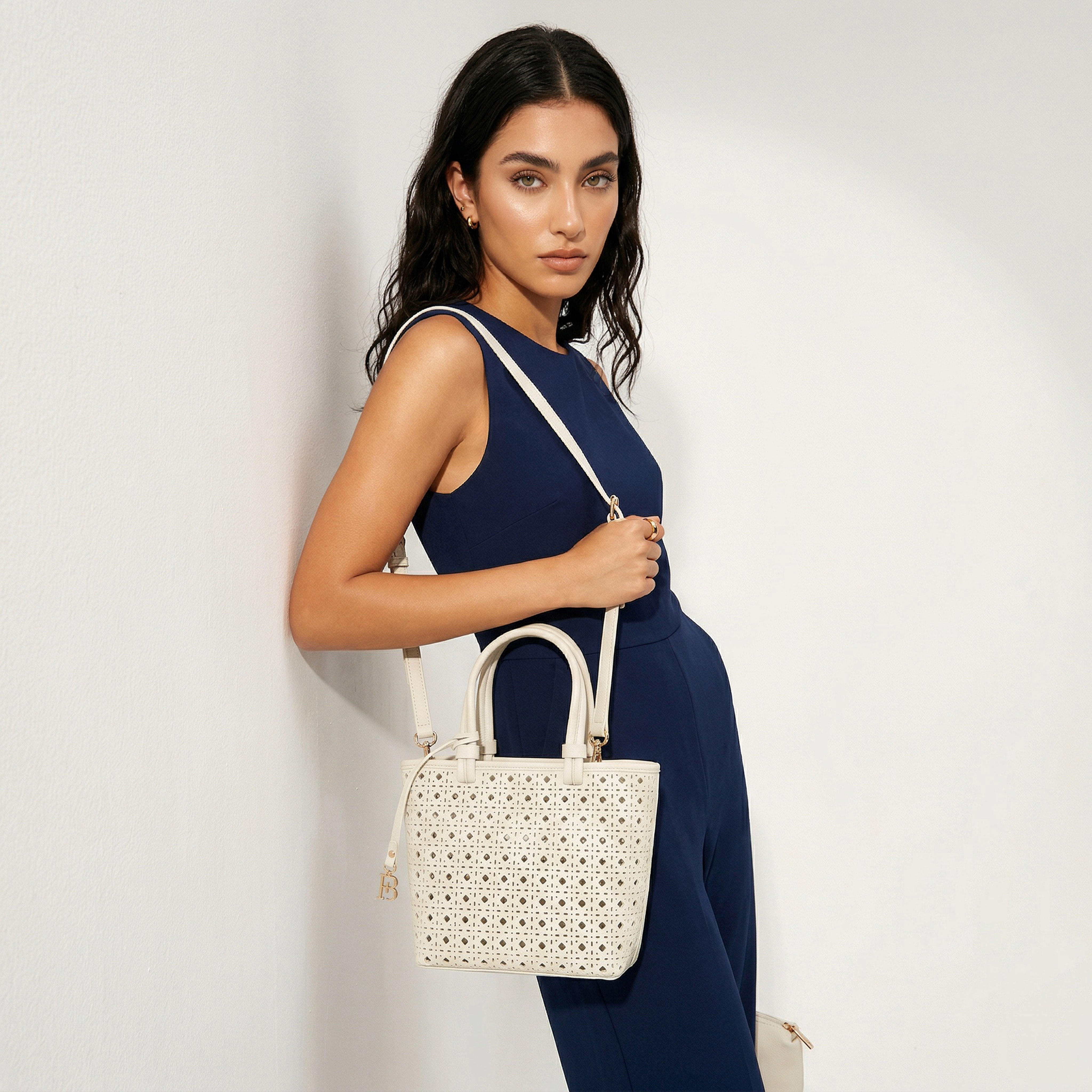Flora Bella Laser Cut Tote Bag with Crossbody Bag-women-bagsandwallets-handbags-image-3
