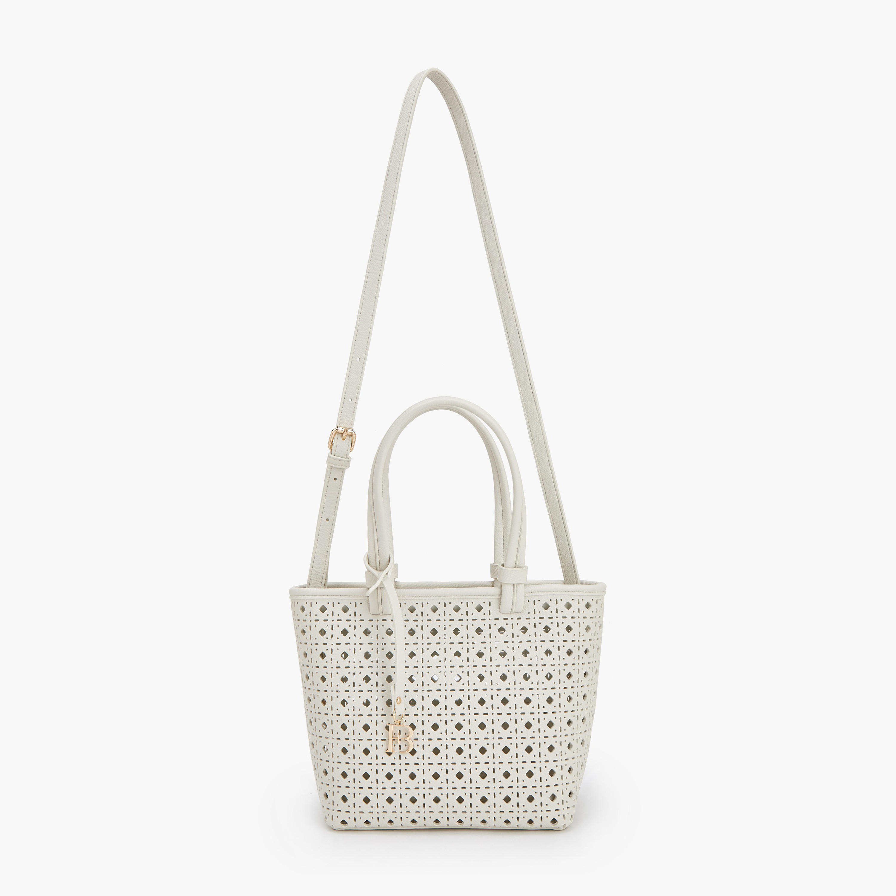 Flora Bella Laser Cut Tote Bag with Crossbody Bag-women-bagsandwallets-handbags-image-4