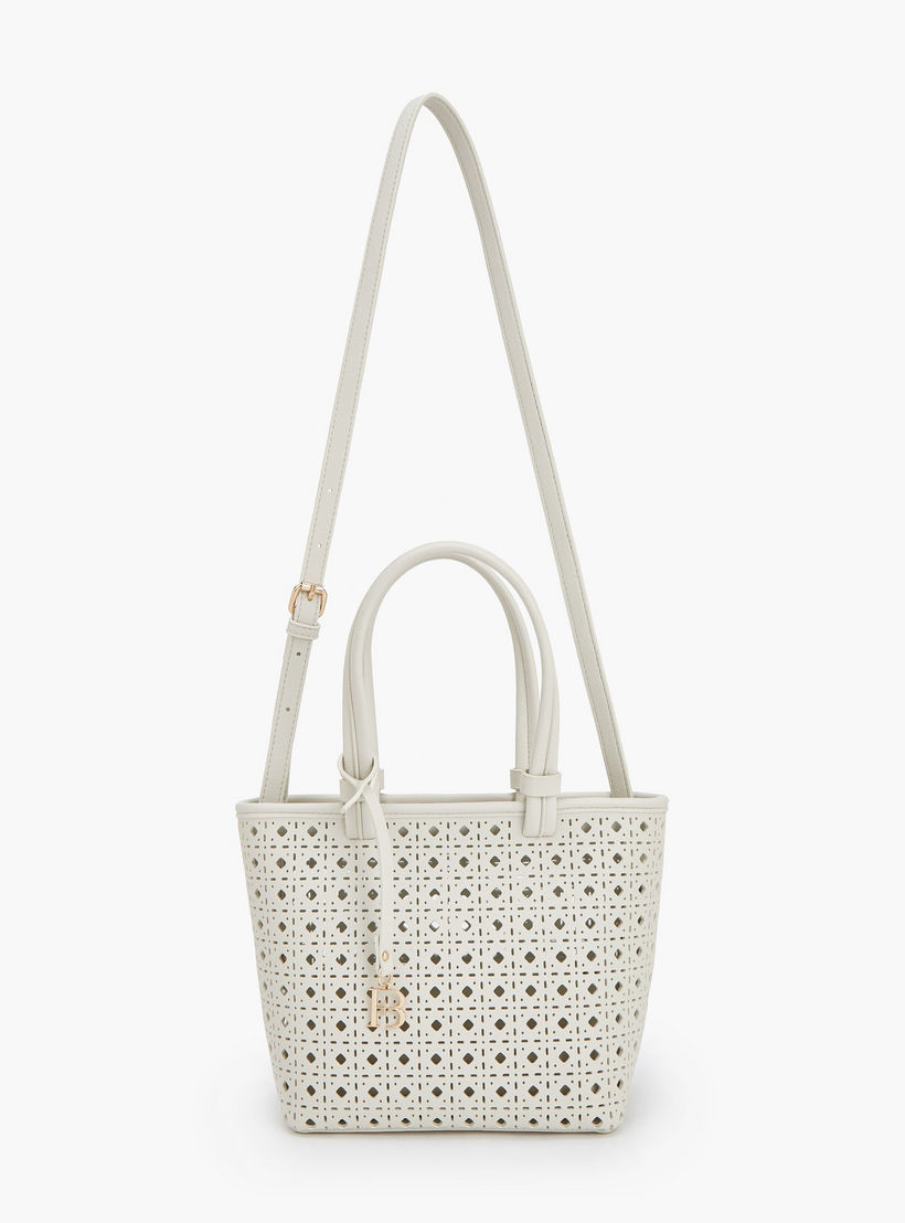 Flora Bella Laser Cut Tote Bag with Crossbody Bag-women-bagsandwallets-handbags-image-4