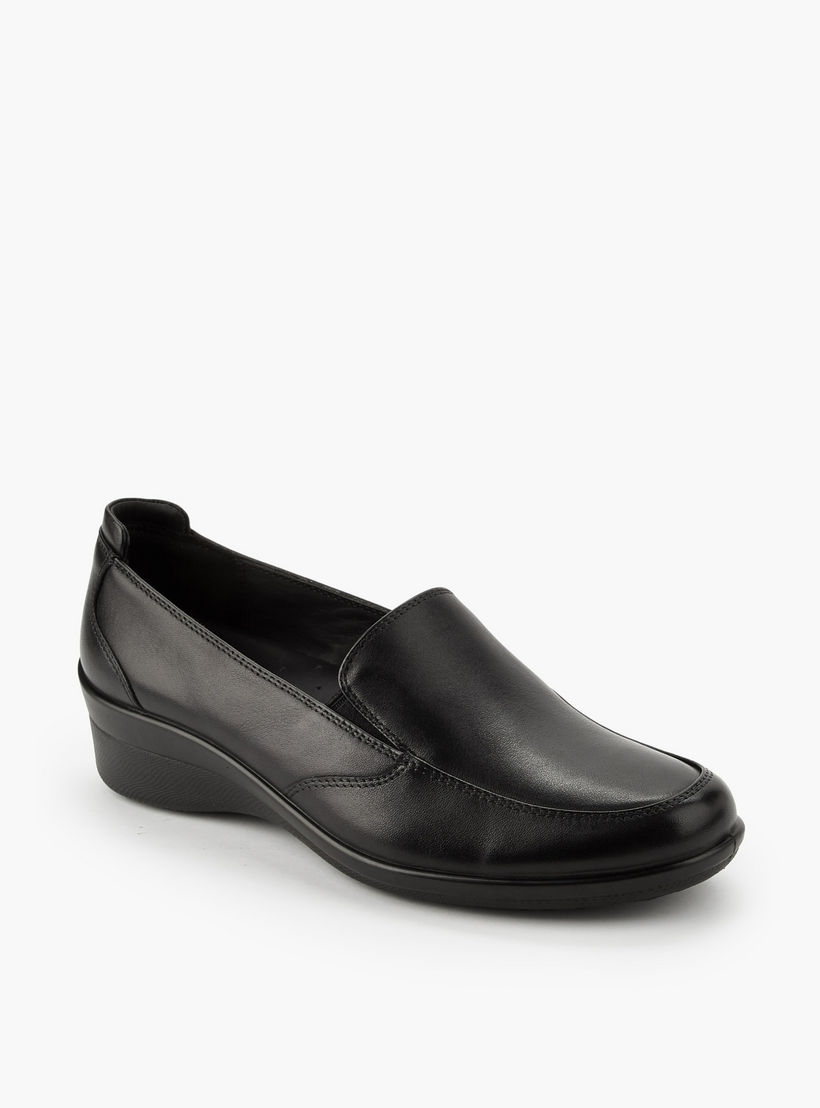 Le Confort Women Wedge Heel Leather Loafers-women-shoes-loafersandmoccasins-image-2