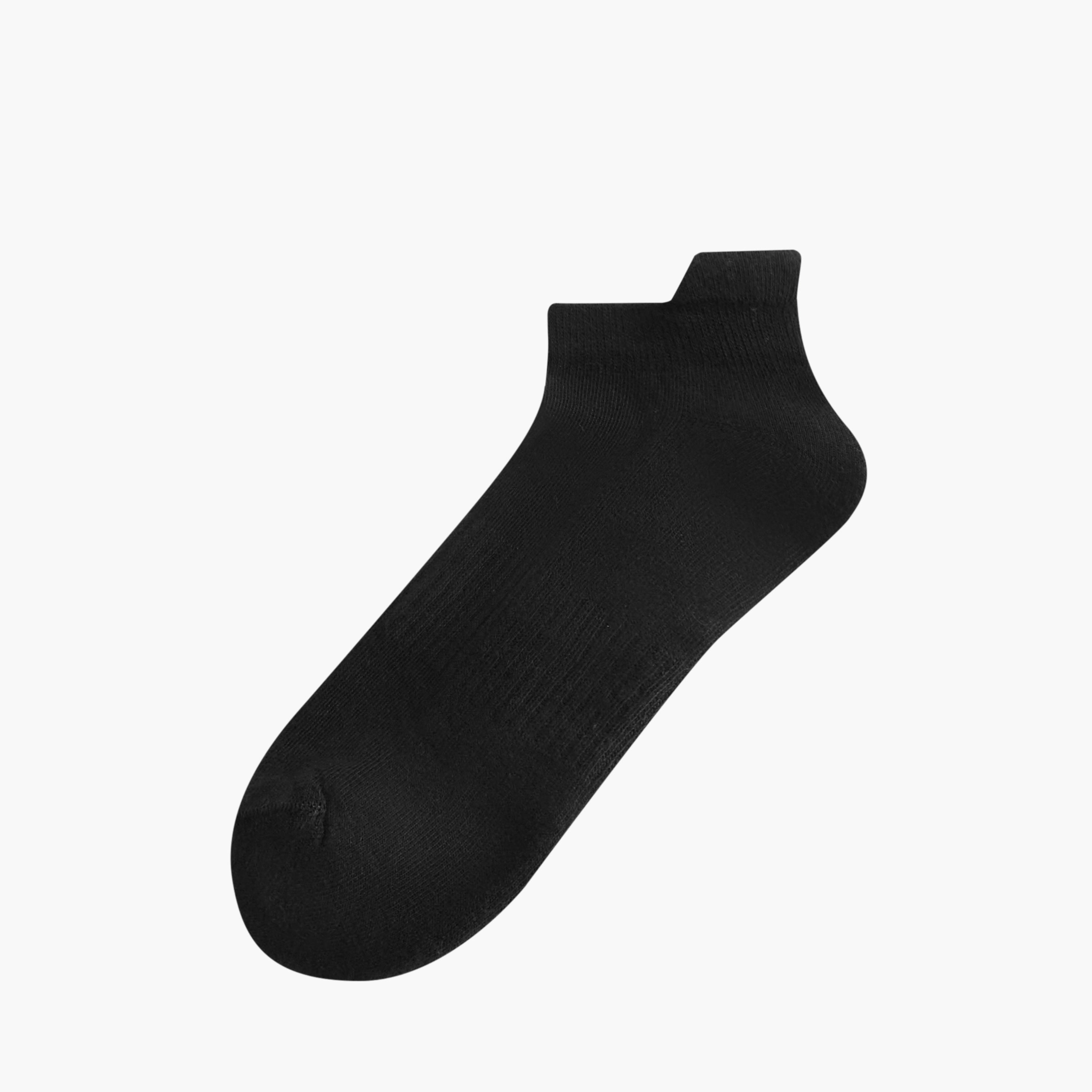 Dash Textured Ankle Length Cushioned Sports Socks - Set of 3-men-socks-image-2
