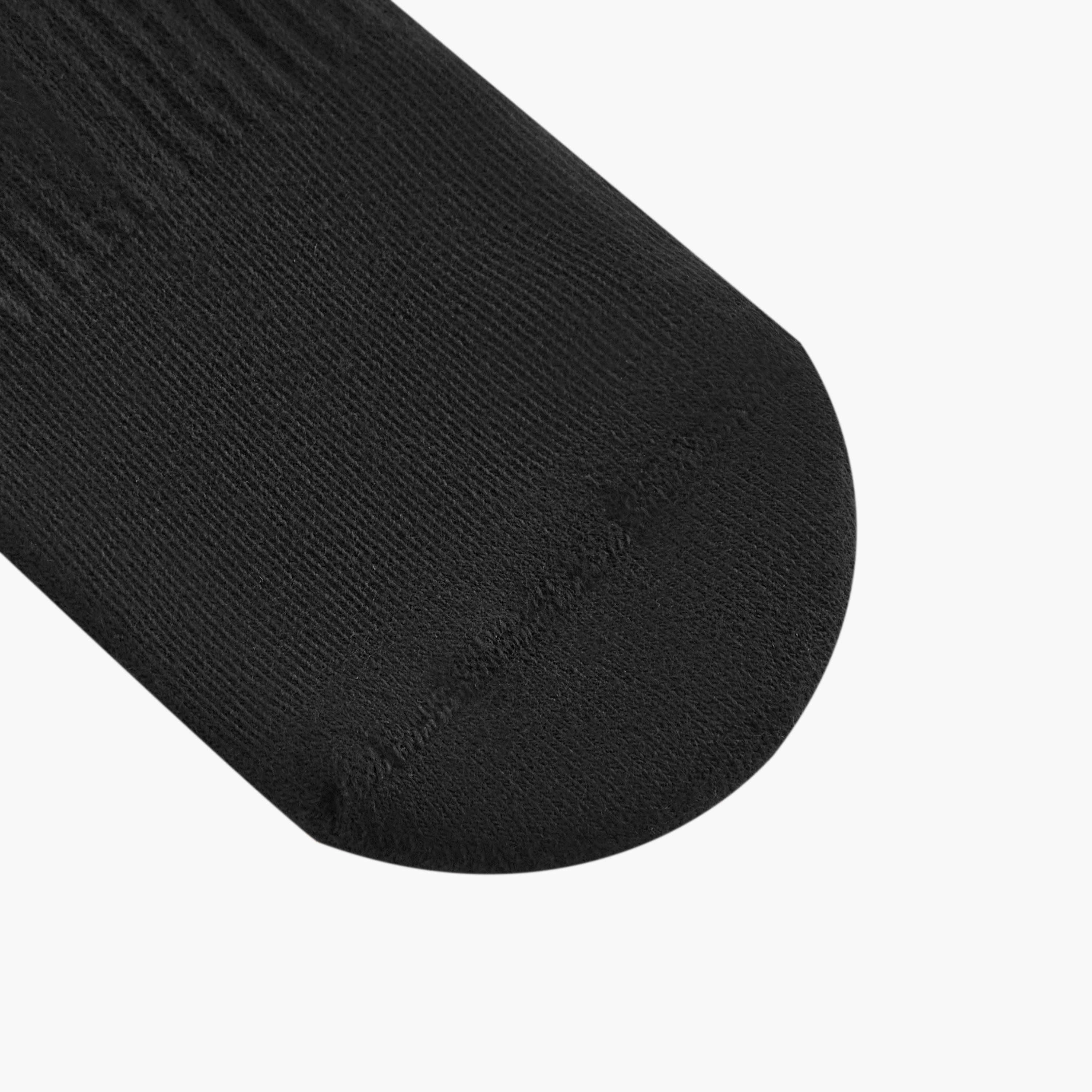 Dash Textured Ankle Length Cushioned Sports Socks - Set of 3-men-socks-image-5
