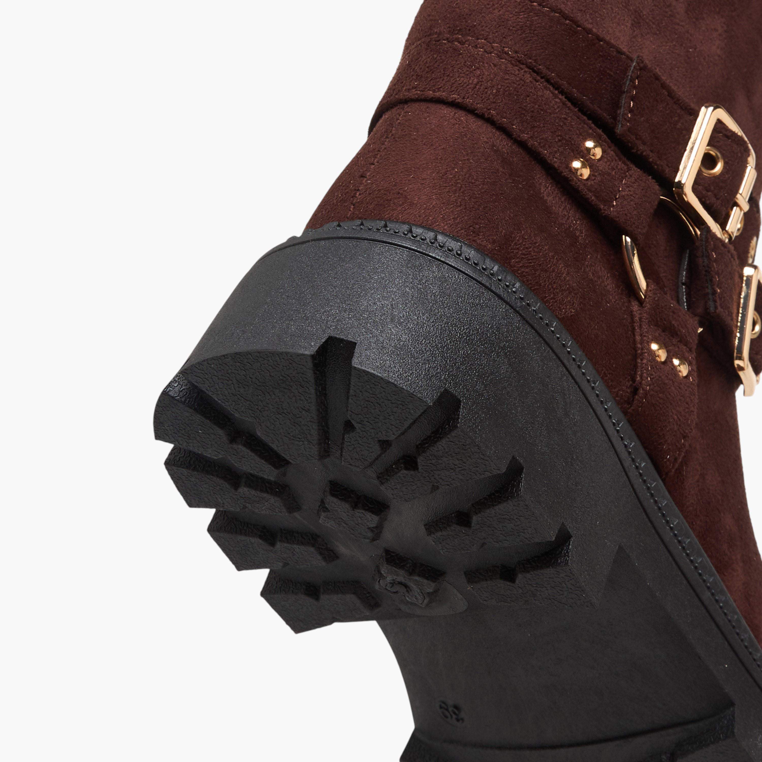 Flora Bella Women Buckle Detail Ankle Boots-women-shoes-boots-image-6