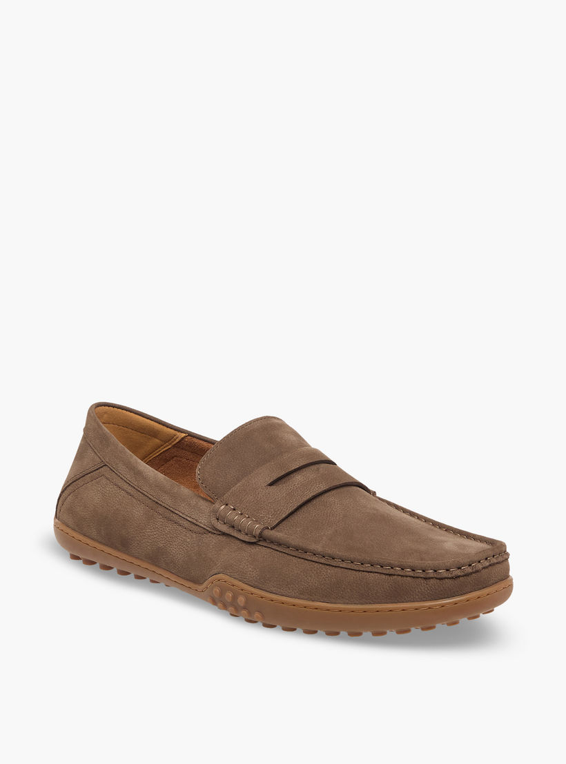 Duchini Men Genuine Leather Slip-On Loafers-men-shoes-loafersandmoccasins-image-2